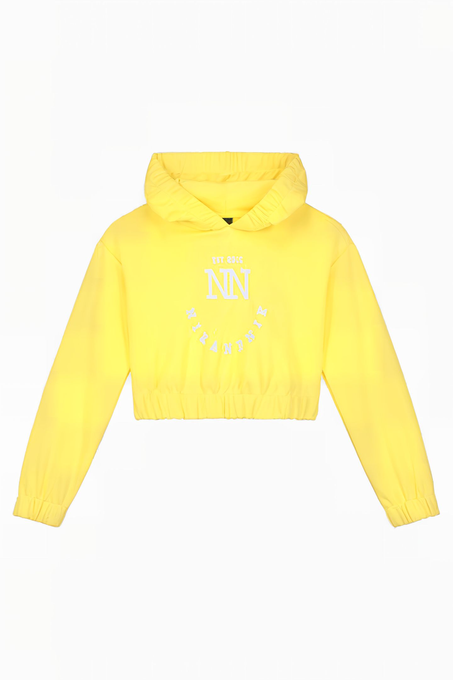 NN SMILE HOODIE SOFT YELLOW 1