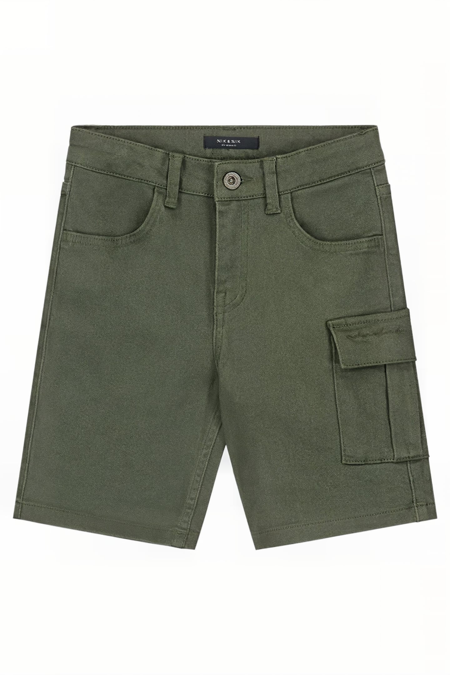 GABARDINE SHORTS ARMY GREEN 1
