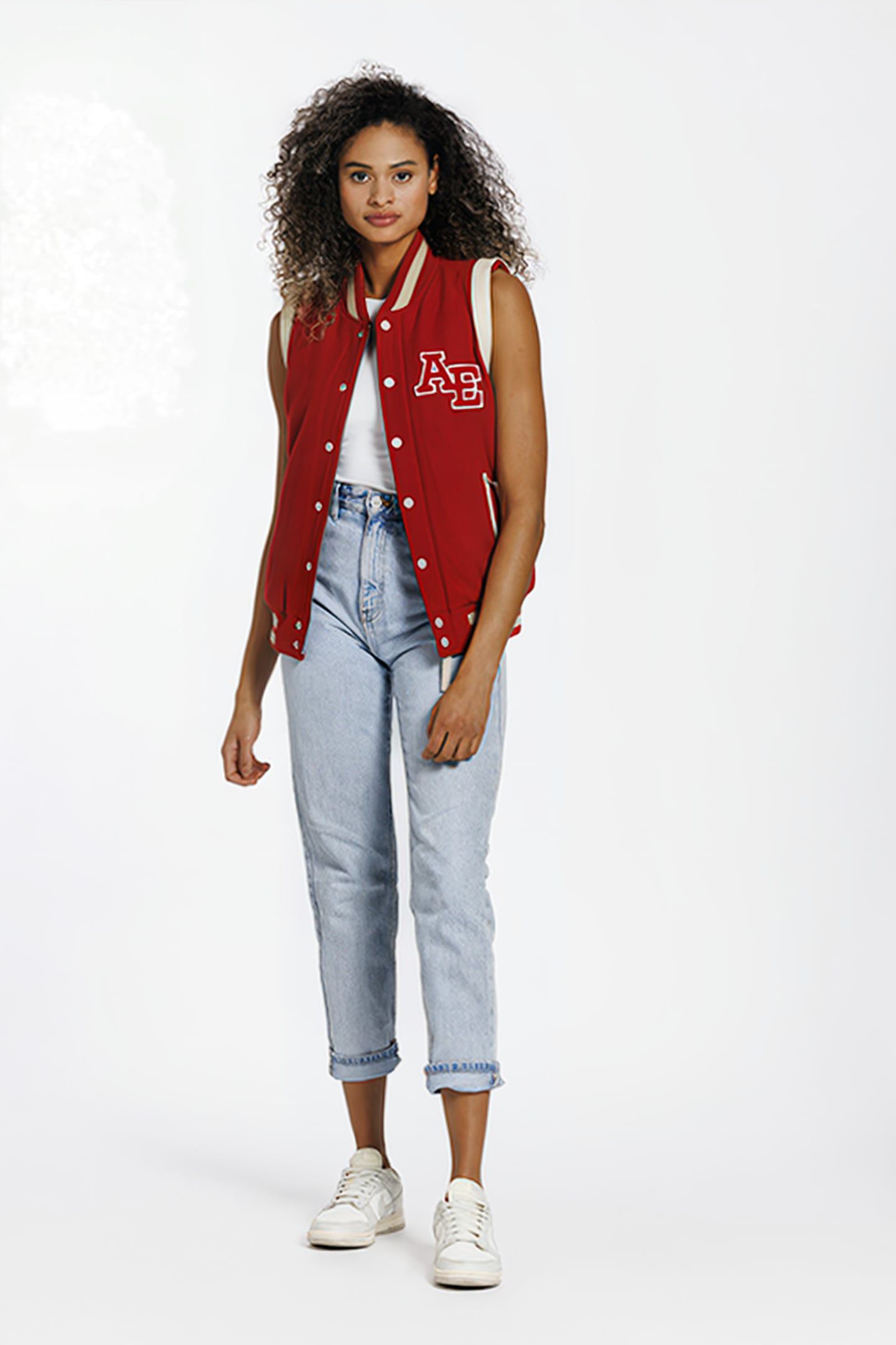 FENNA JACKET RED / OFF WHITE 1