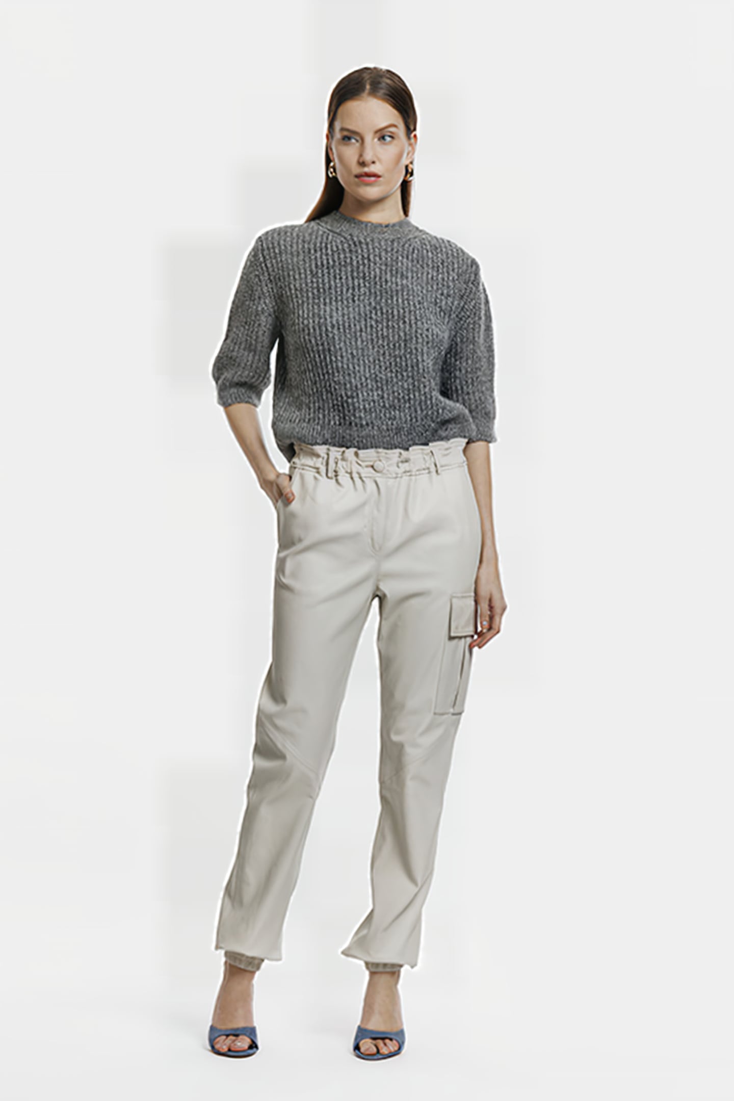 YARA TROUSERS OFF WHITE 1