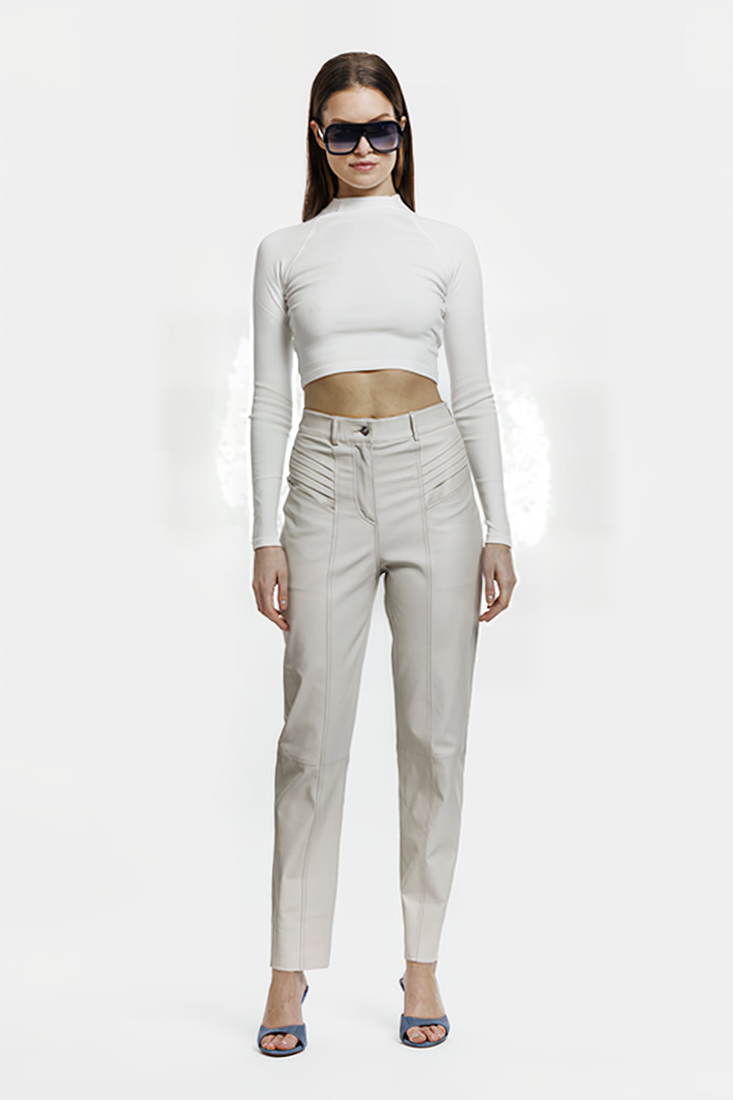FRANCISCA TROUSERS OFF WHITE 1
