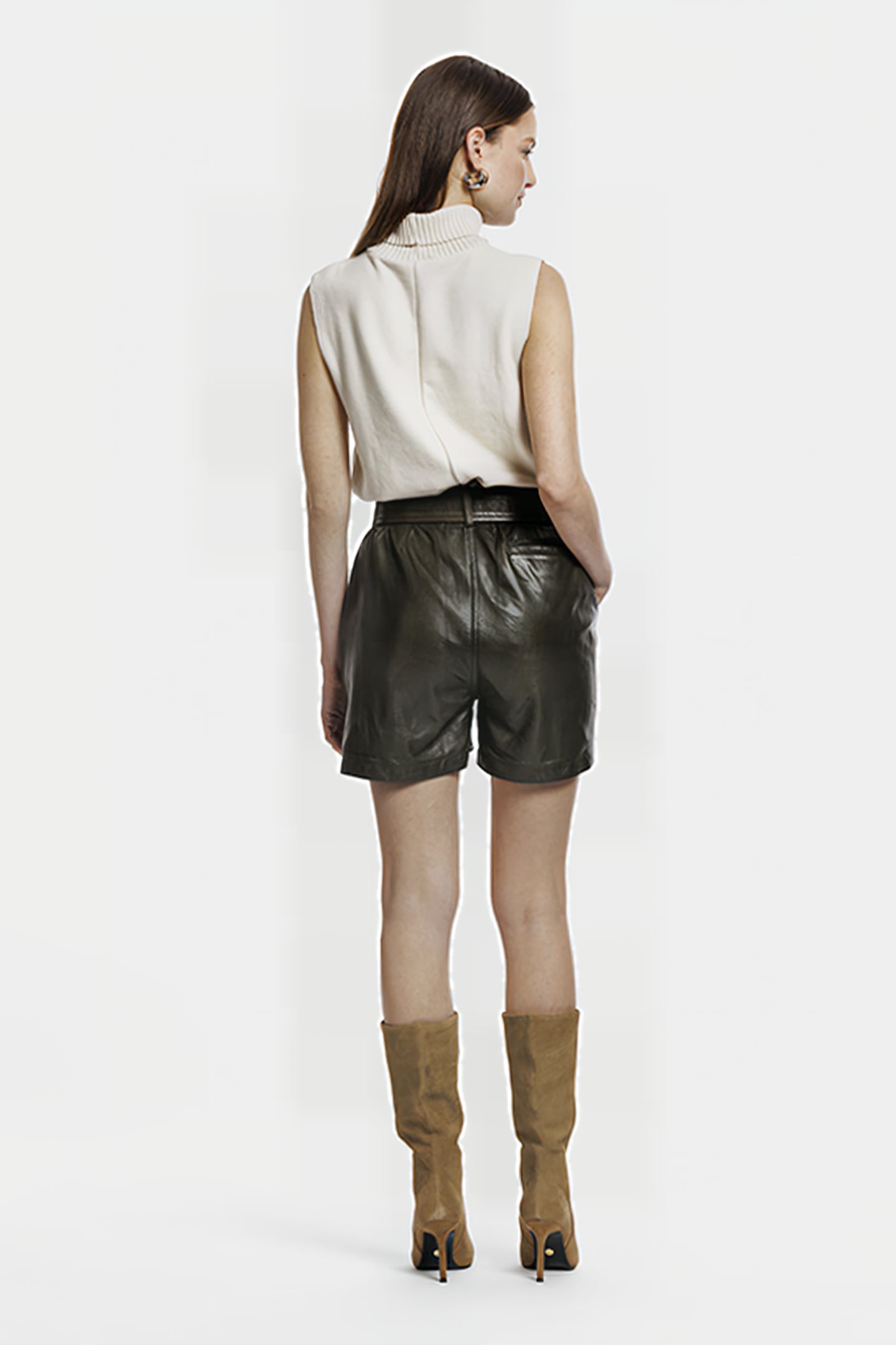 LIVA TROUSERS MOSS GREEN 3