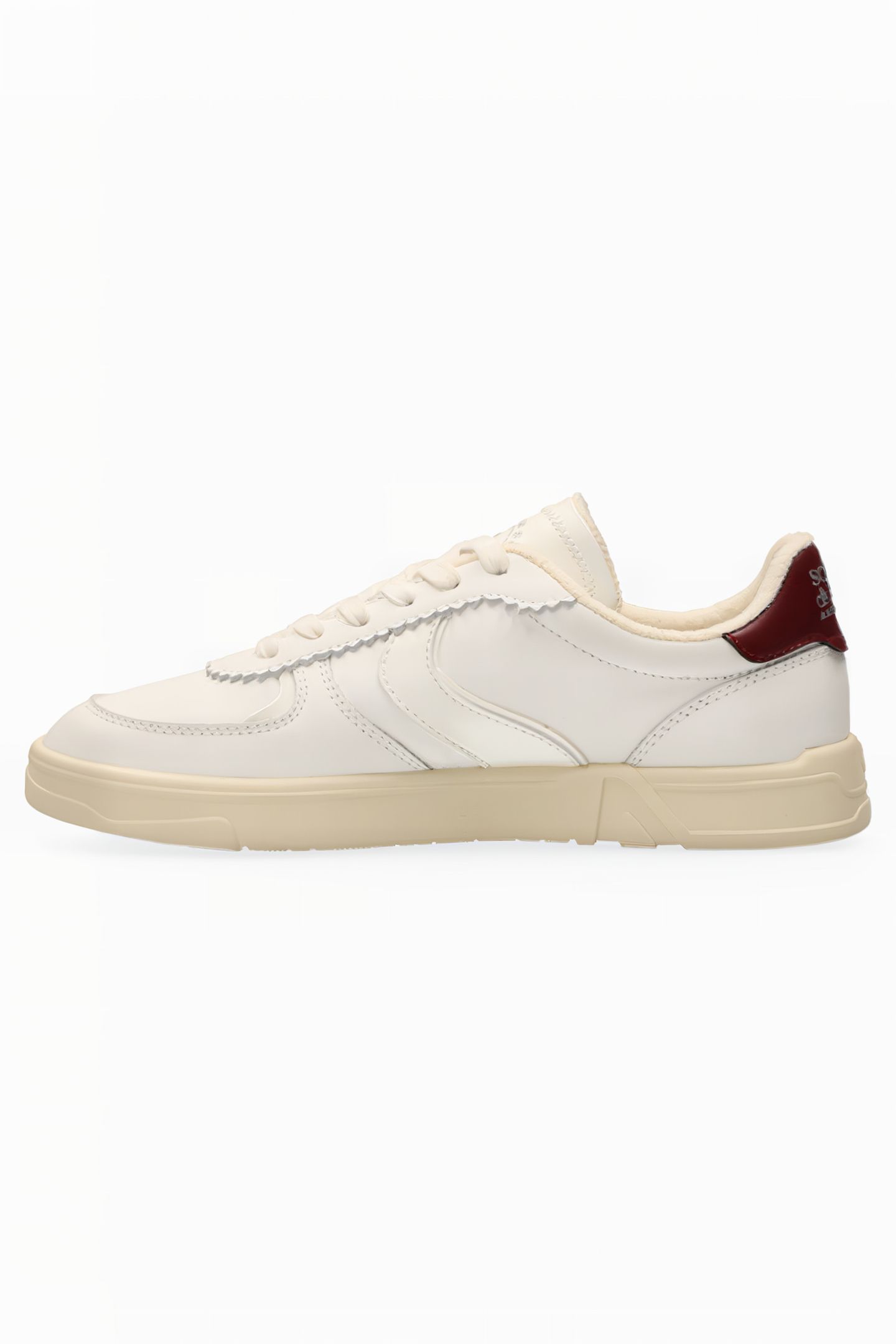 NIXIE WHITE-BORDEAUX 6