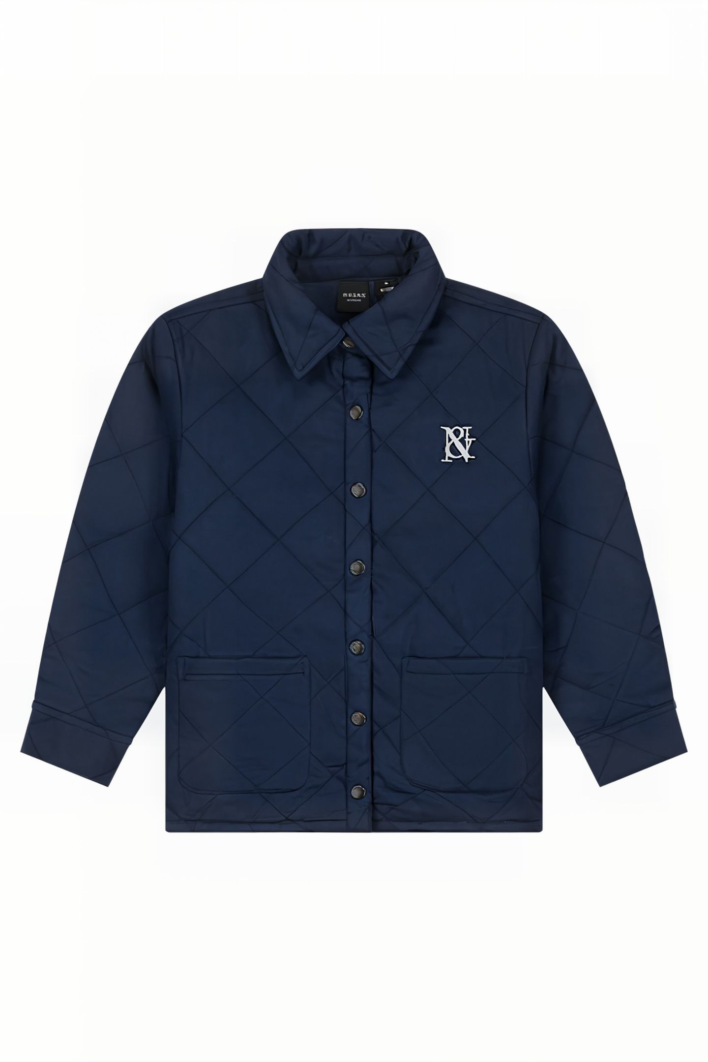 QUILTED SHIRTJACKET MIDNIGHT BLUE 1