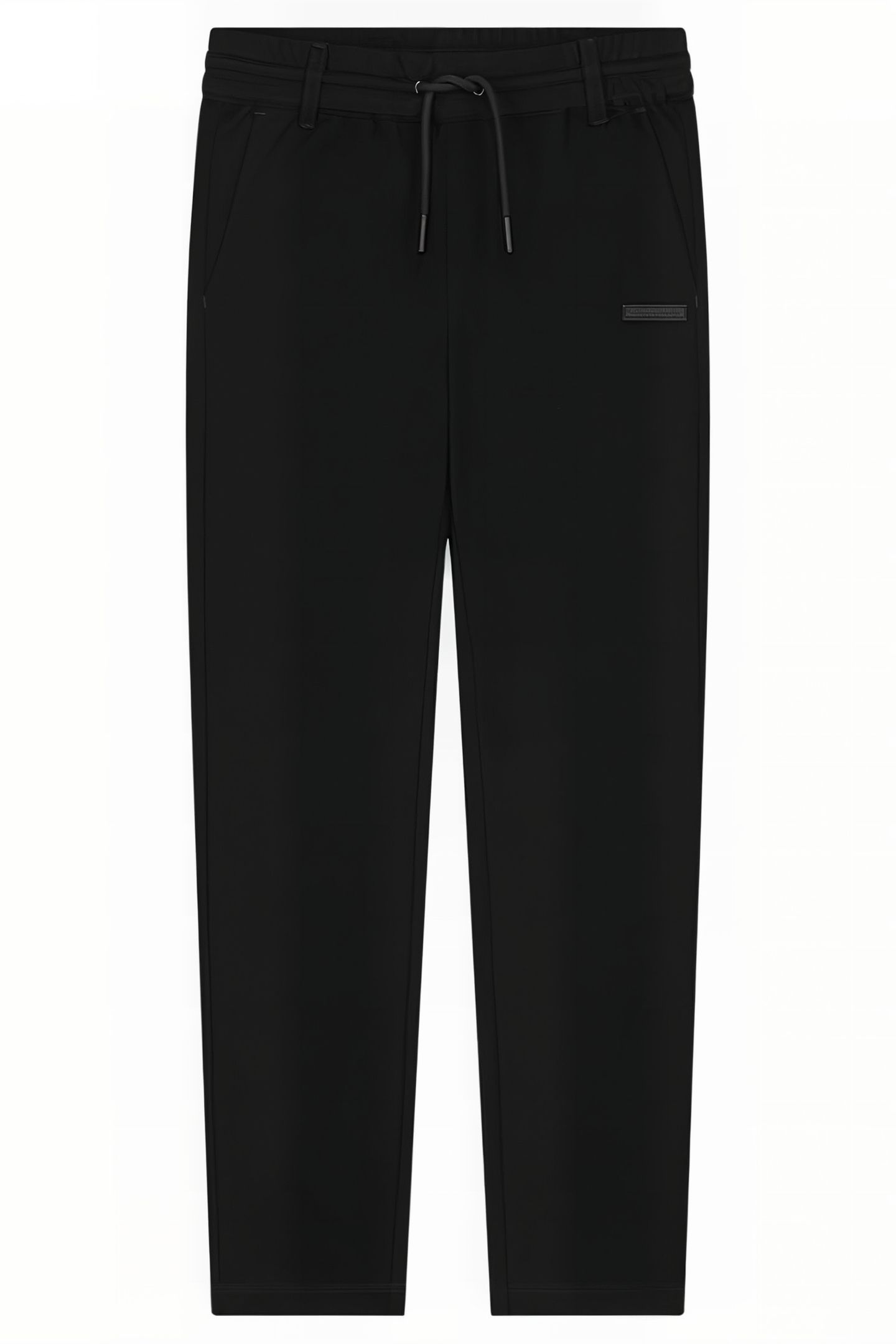 KRISS PIQUE TROUSERS BLACK 1
