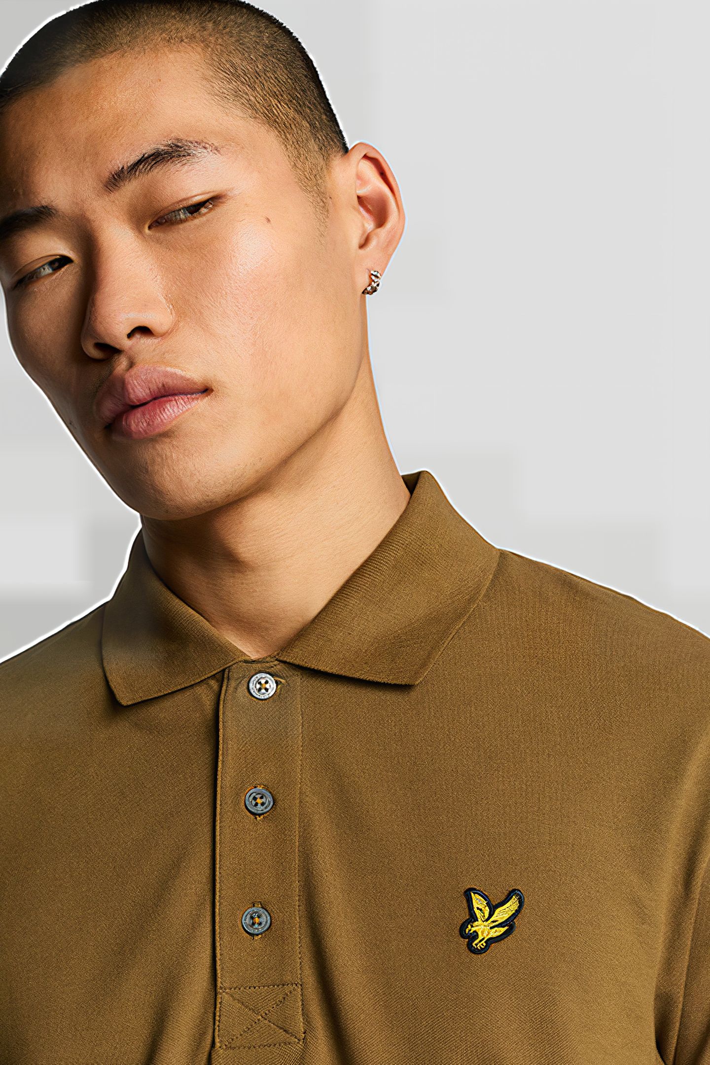 PLAIN POLO SHIRT WILD NETTLE 5