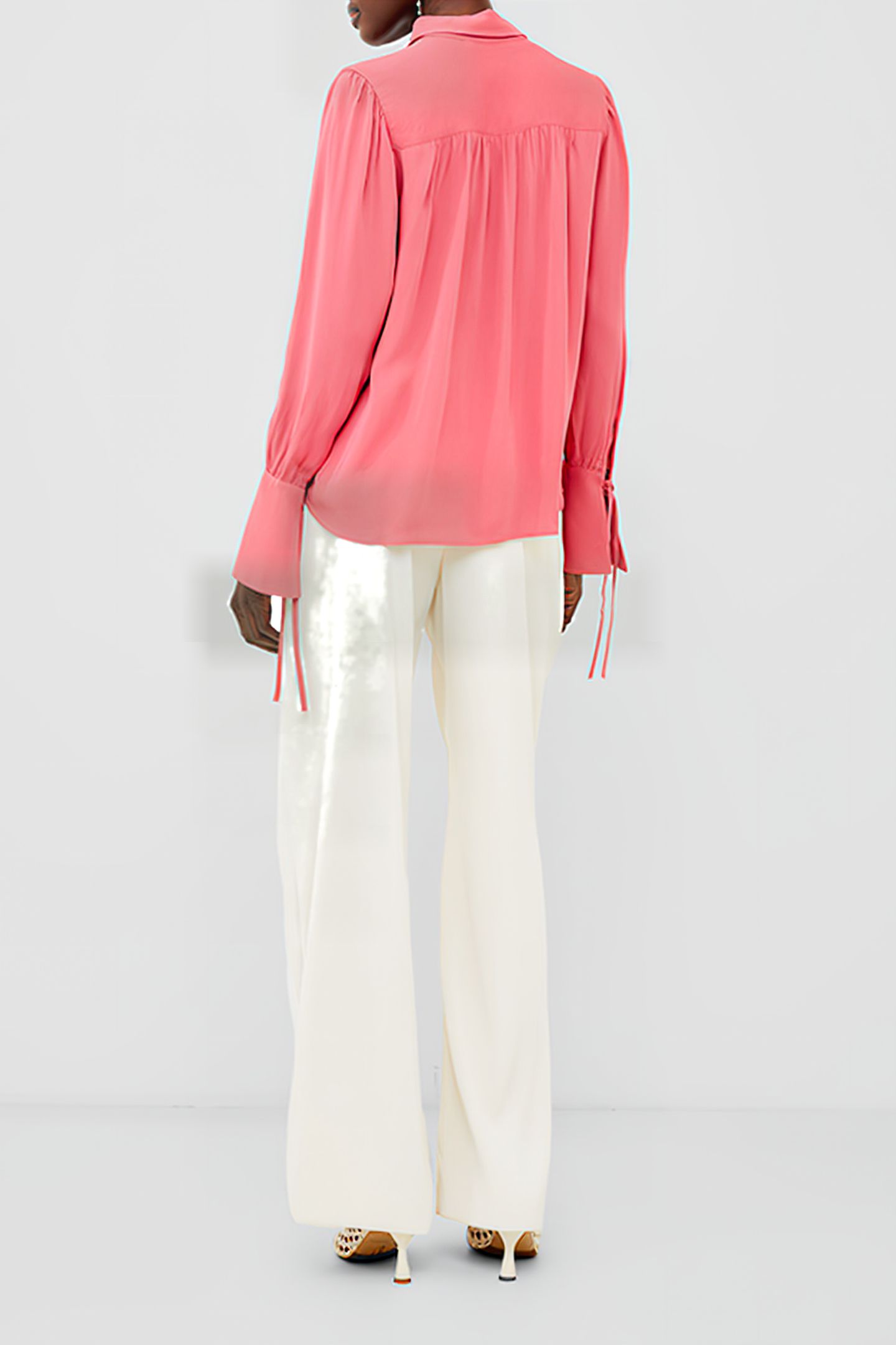 CECILE CREPE SHIRT ROSE KISS 2