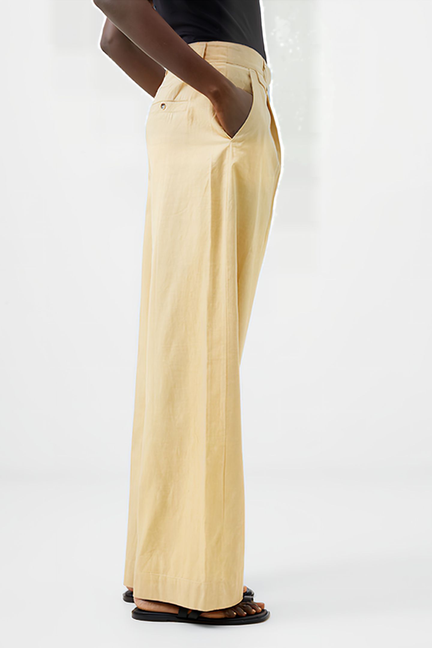 ALANIA CITY TROUSER BISCOTTI 4