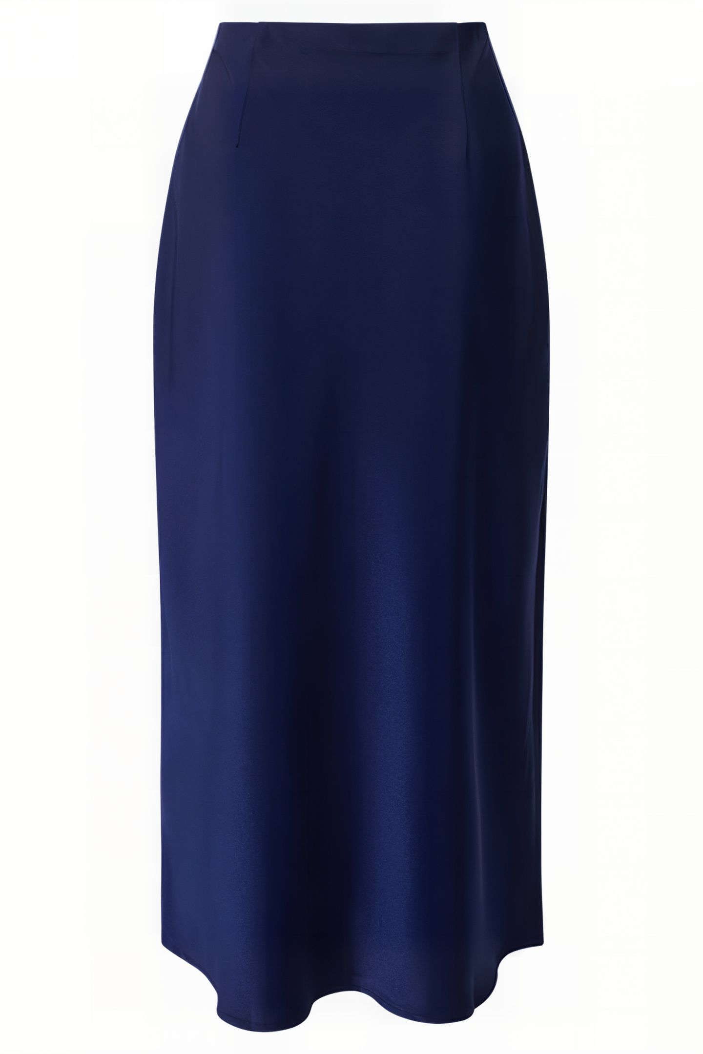 SATIN BIAS MIDI SKIRT SS25 MIDNIGHT 2