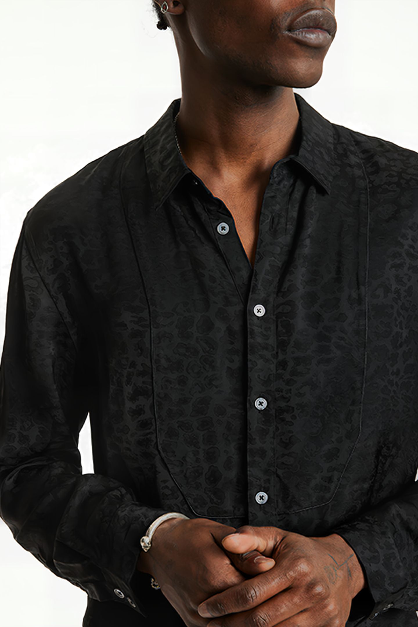 BIB FRONT SHIRT WITH PIPI JET BLACK 3