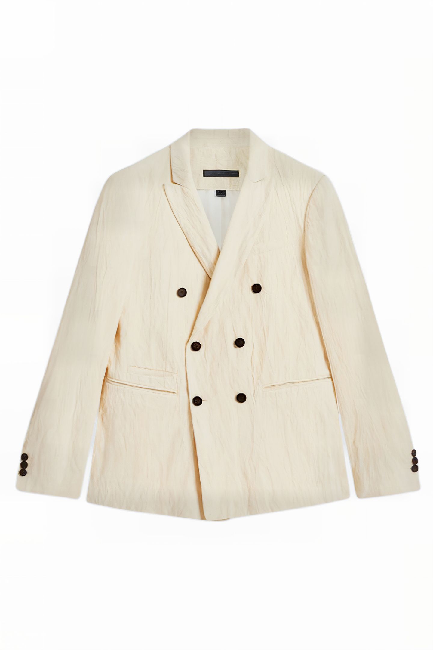 PEAK LAPEL DB JACKET CHINA WHITE 2