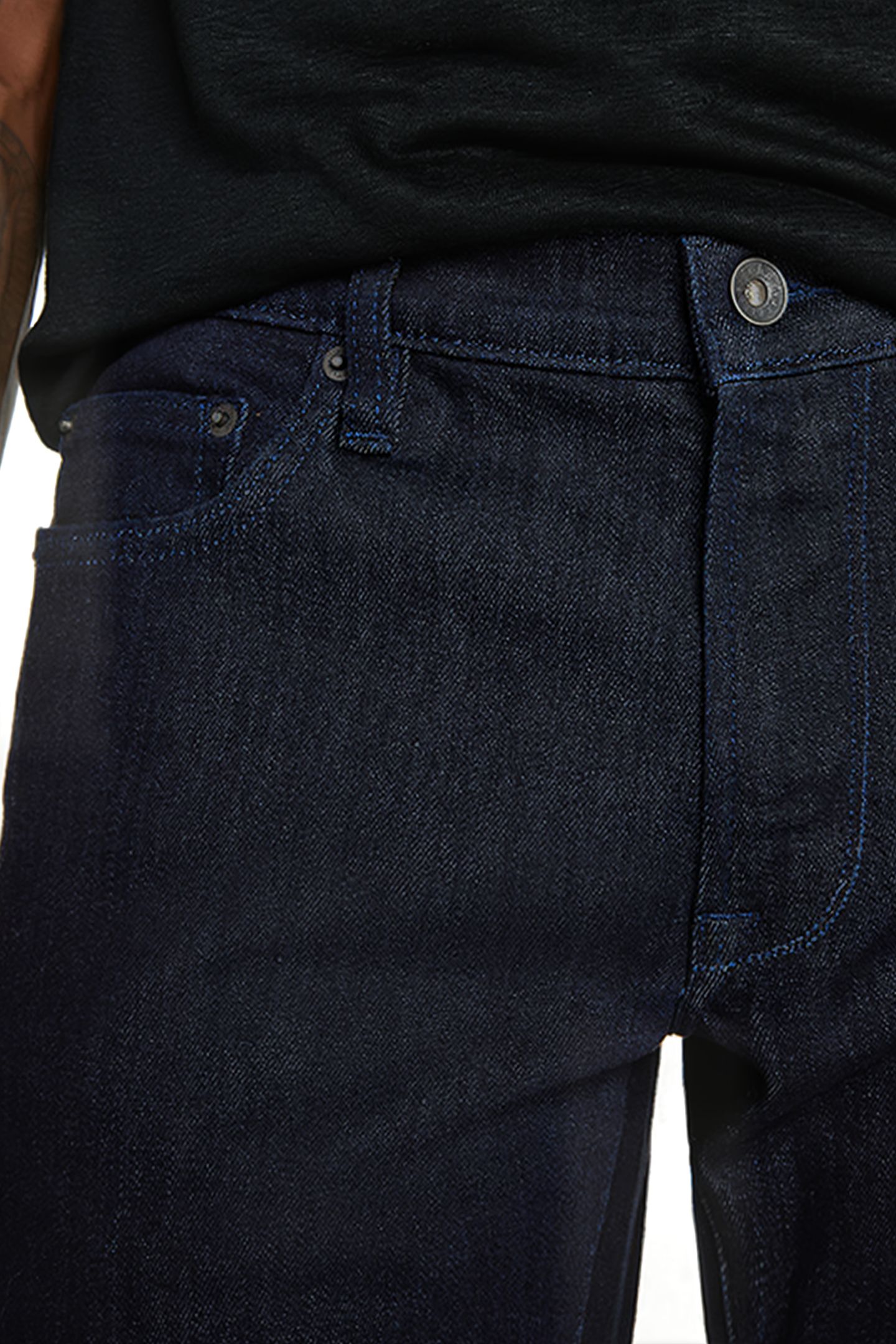 J703 - SKINNY FIT - PETER BLACK/BLUE 3