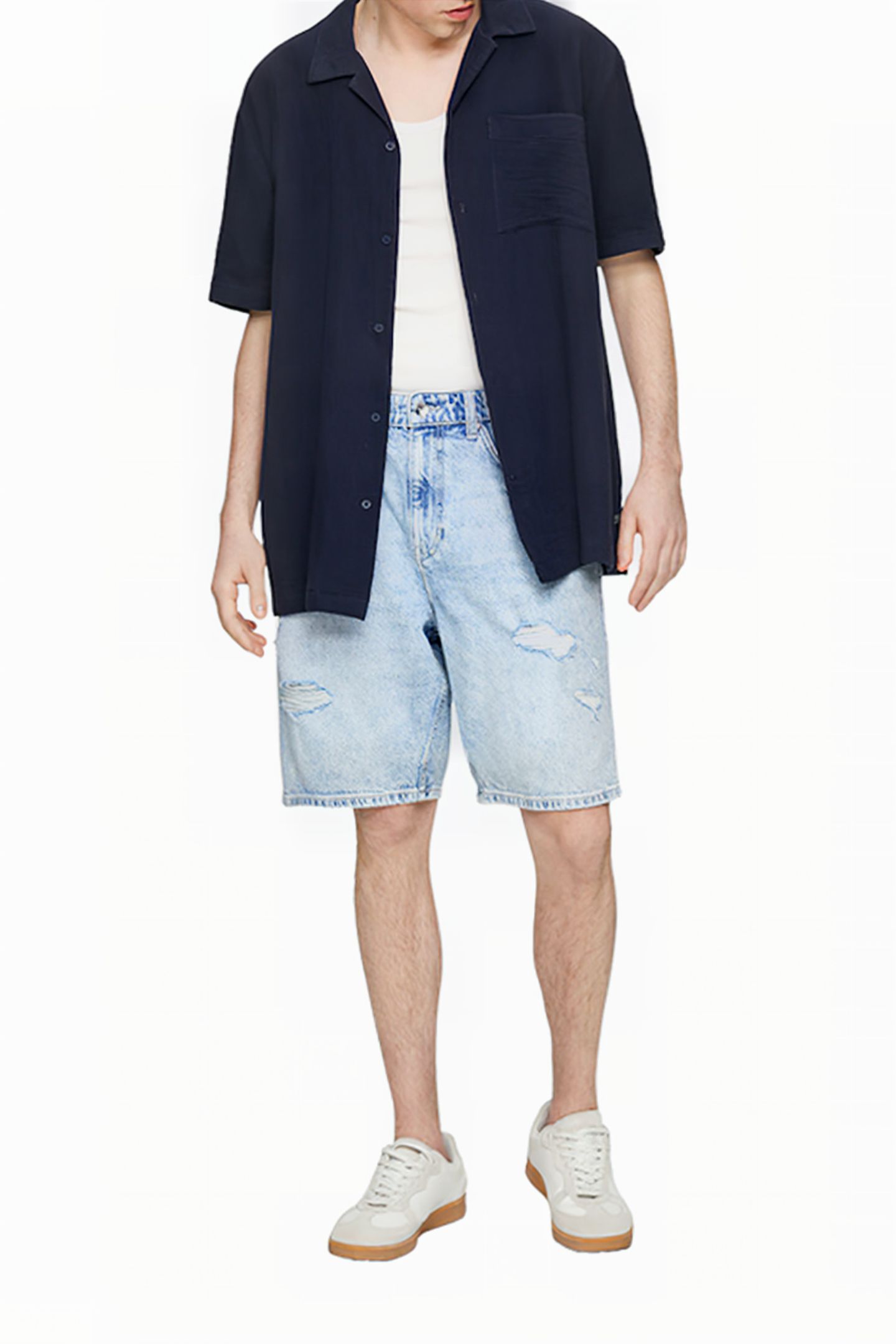 S.OLIVER-QS SHIRTS BLUE-MARINE 2