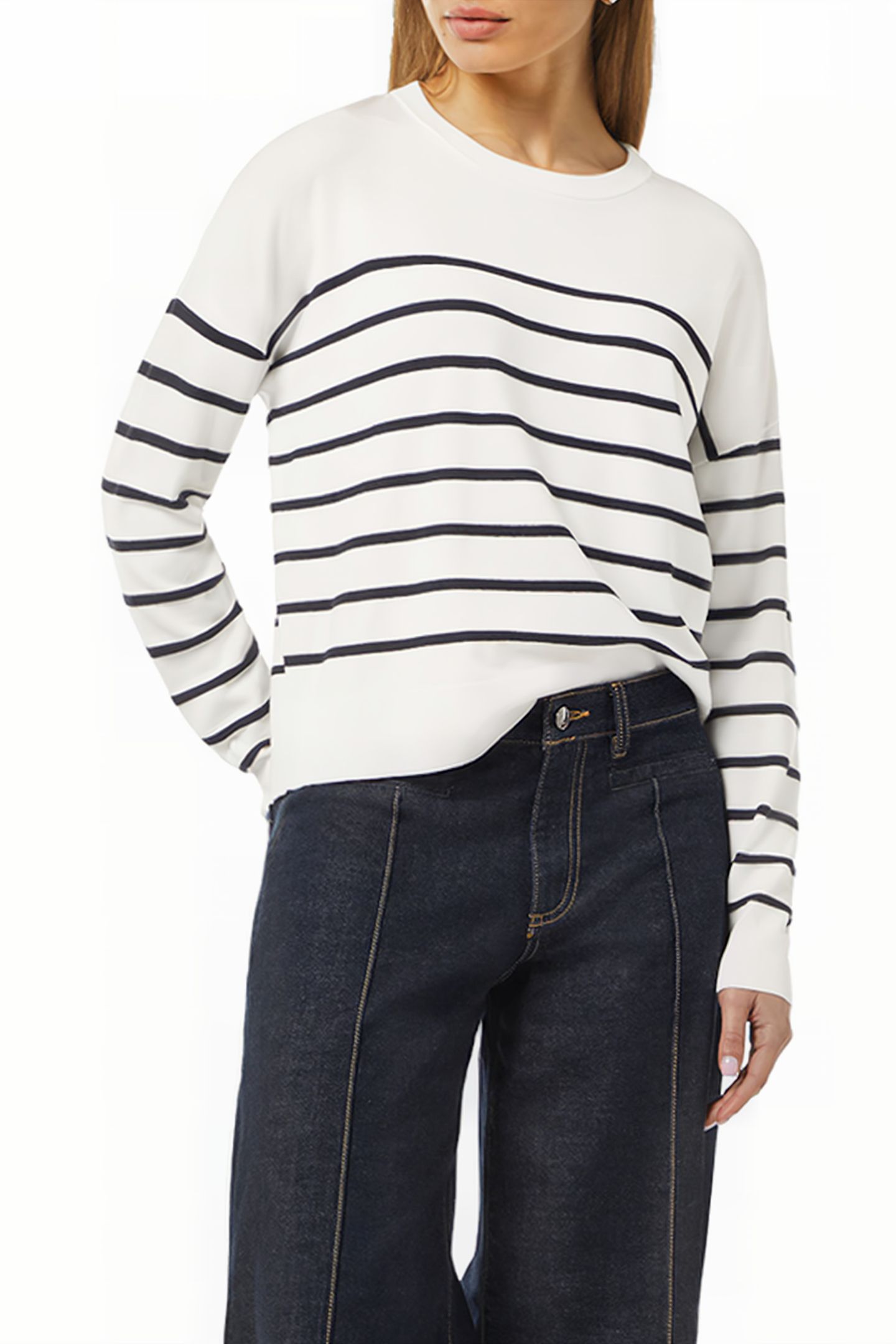 COMMA PULLOVER WHITE 1