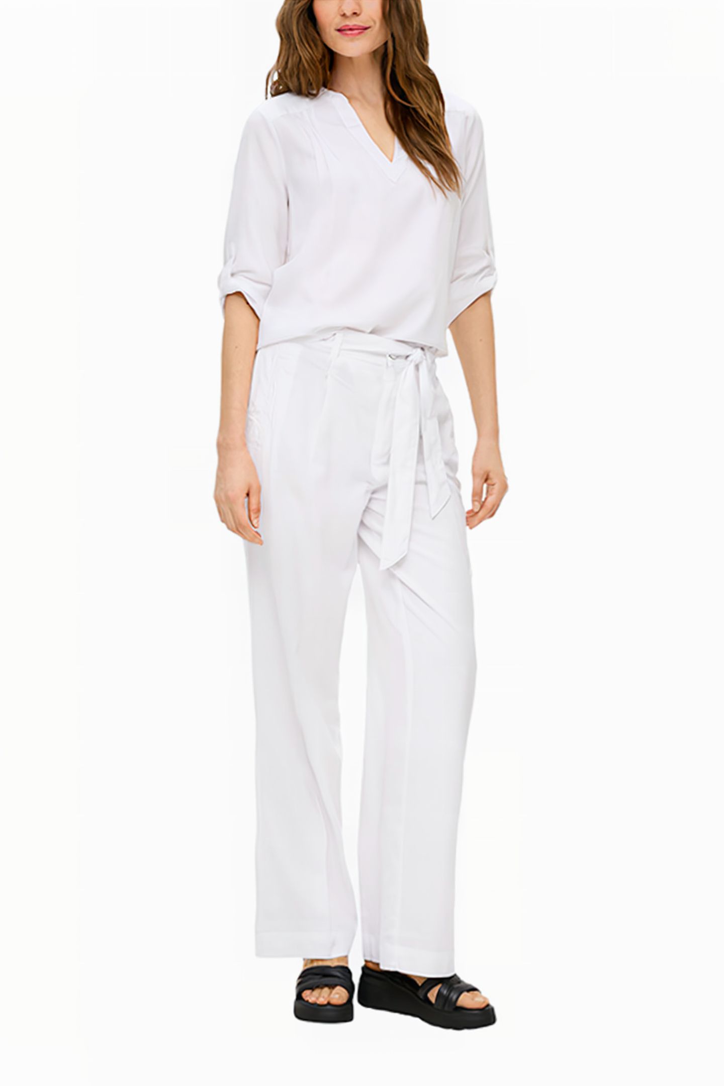 S.OLIVER PANTS WHITE 2