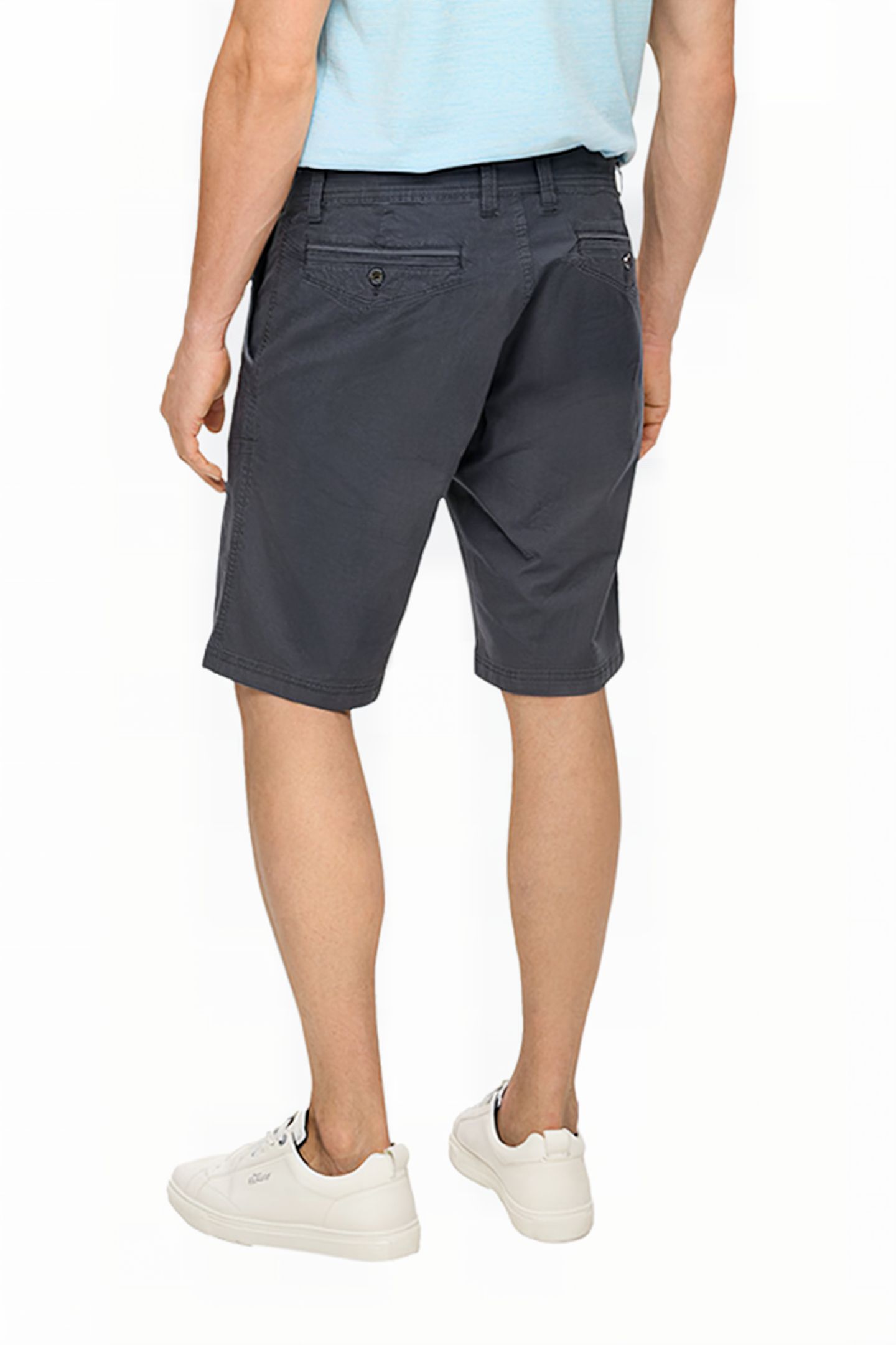S.OLIVER PANTS GREY/BLACK 2