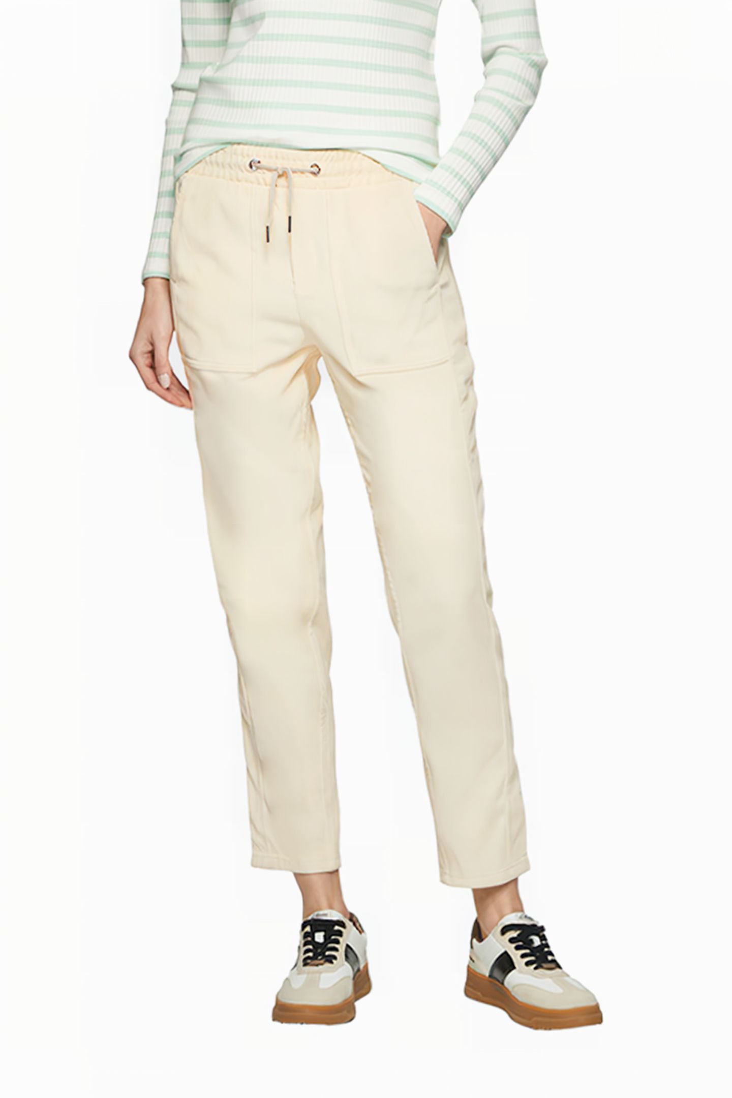 S.OLIVER PANTS BEIGE 1