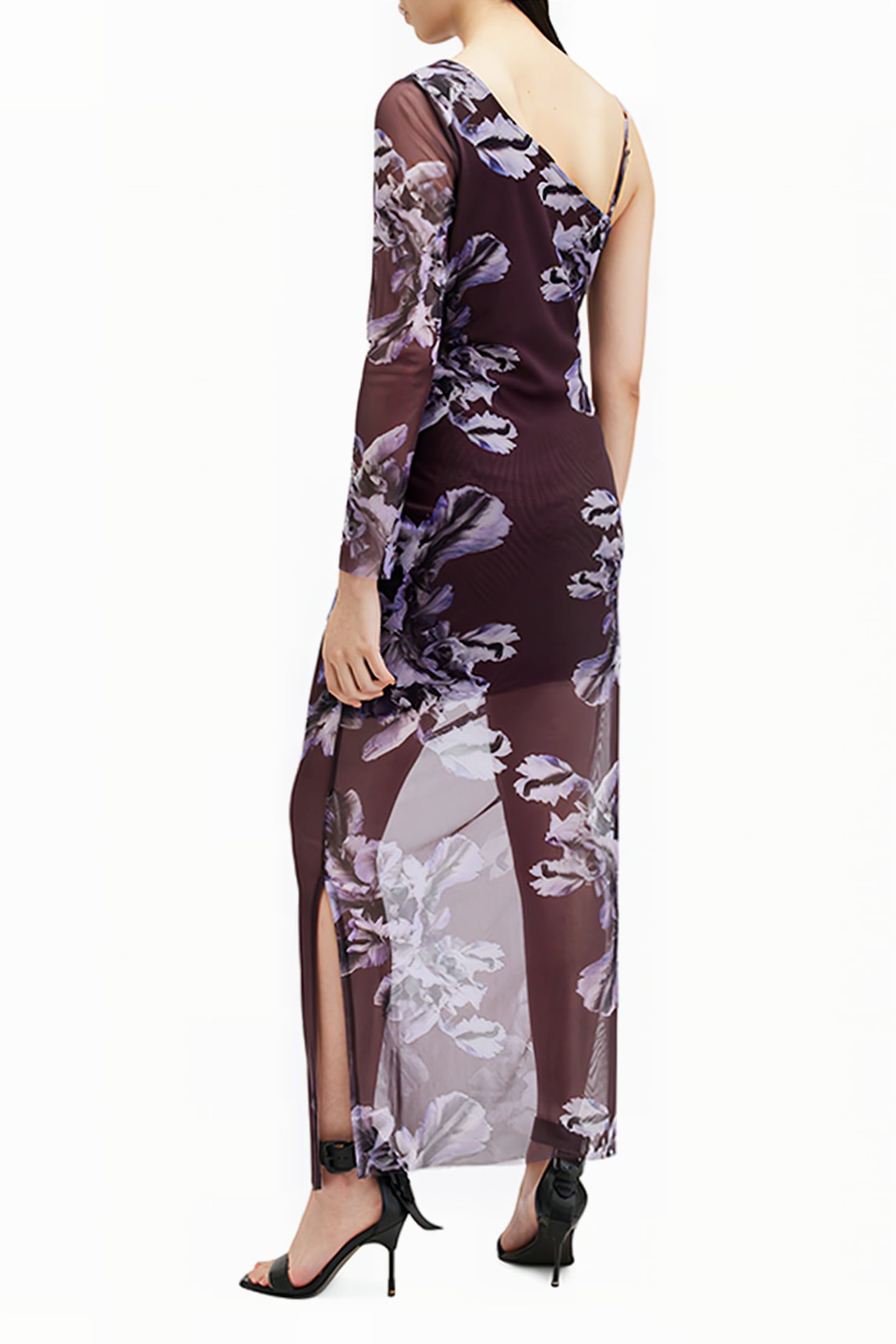ERIS DRESS MONICA OXBLOOD RED 2