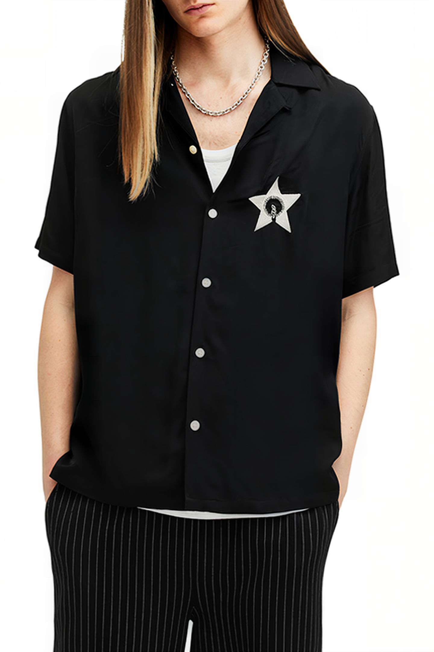 WISH SS SHIRT JET BLACK 1