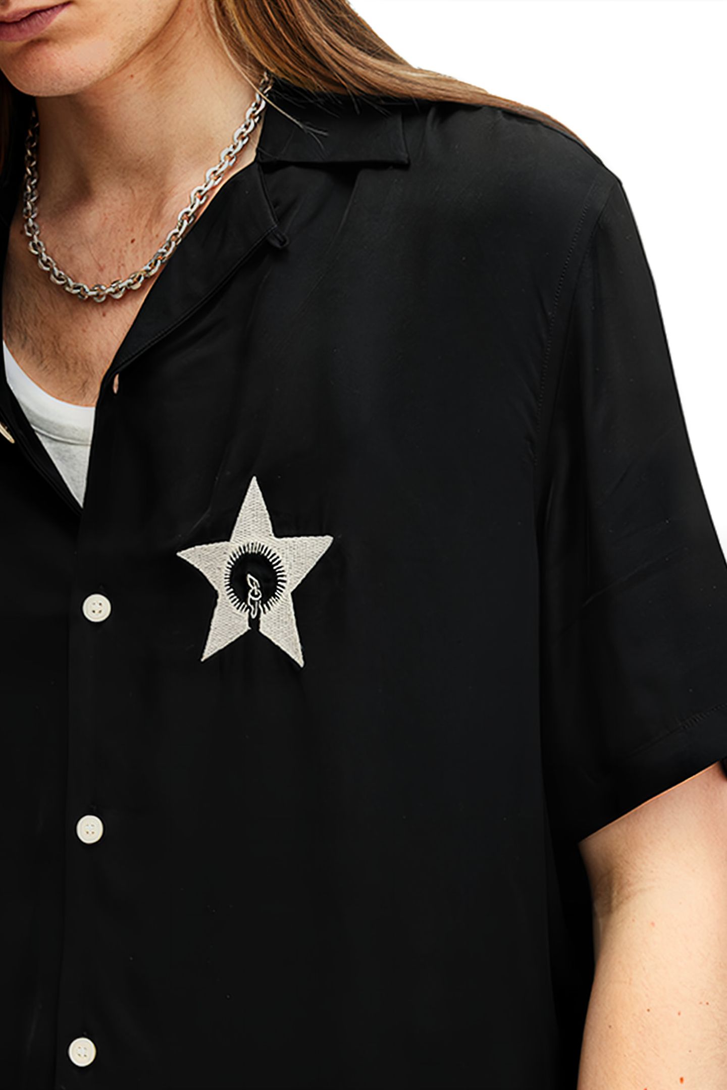 WISH SS SHIRT JET BLACK 7