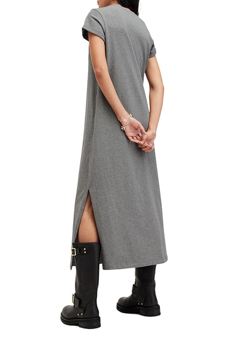ANNA MAXI DRESS CHARCOAL MARL 2