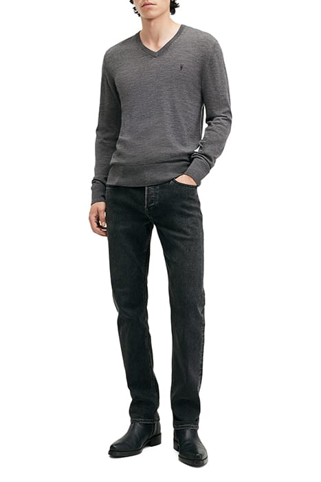 MODE MERINO VNECK CARTER GREY 3