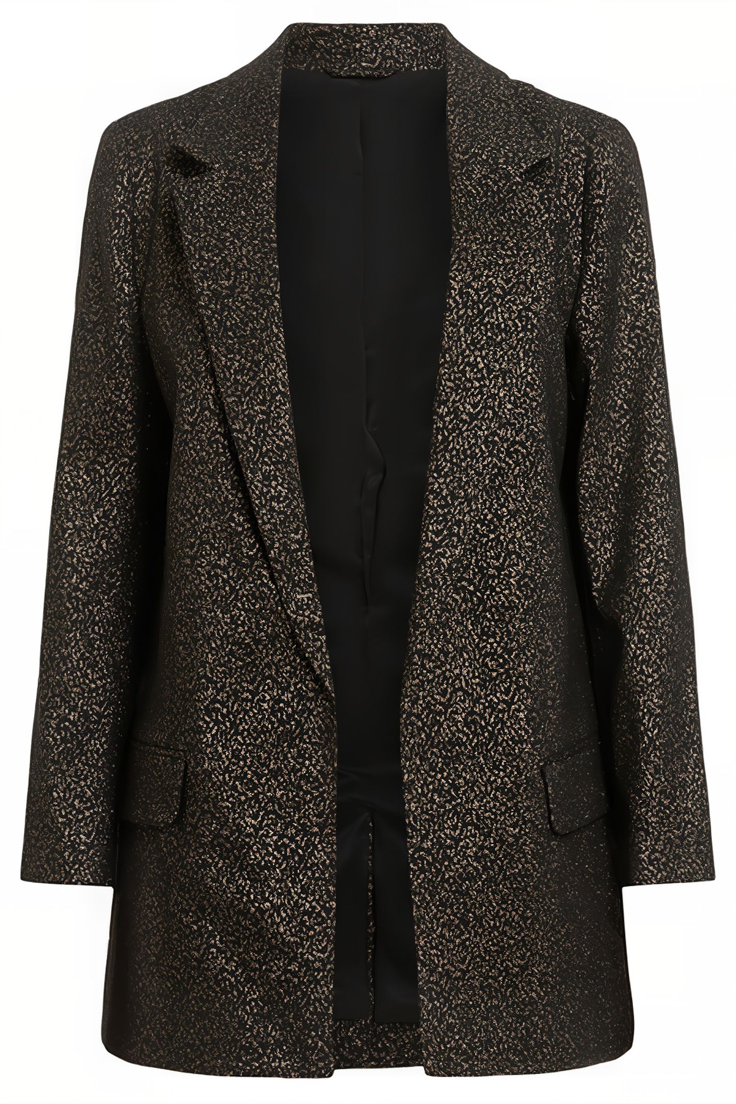 ALEIDA LUX BLAZER BLACK/GOLD 4