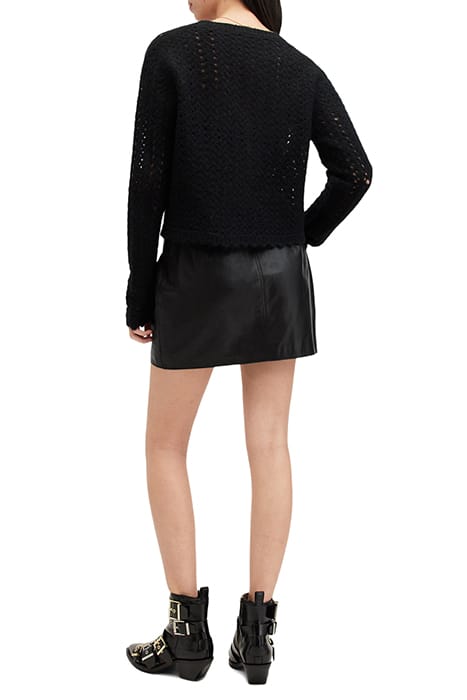 ROCK MINI SKIRT BLACK 4
