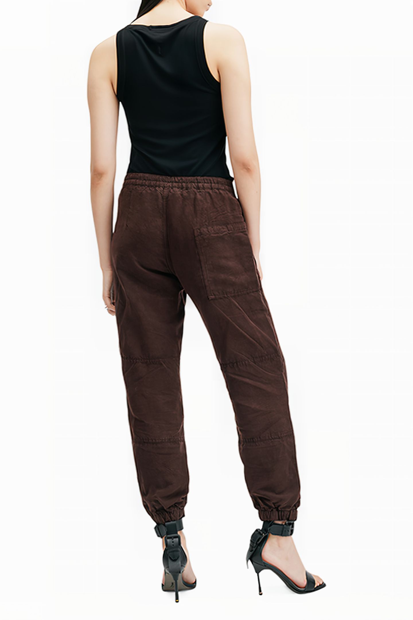 VAL TROUSER DARK WINE RED 4