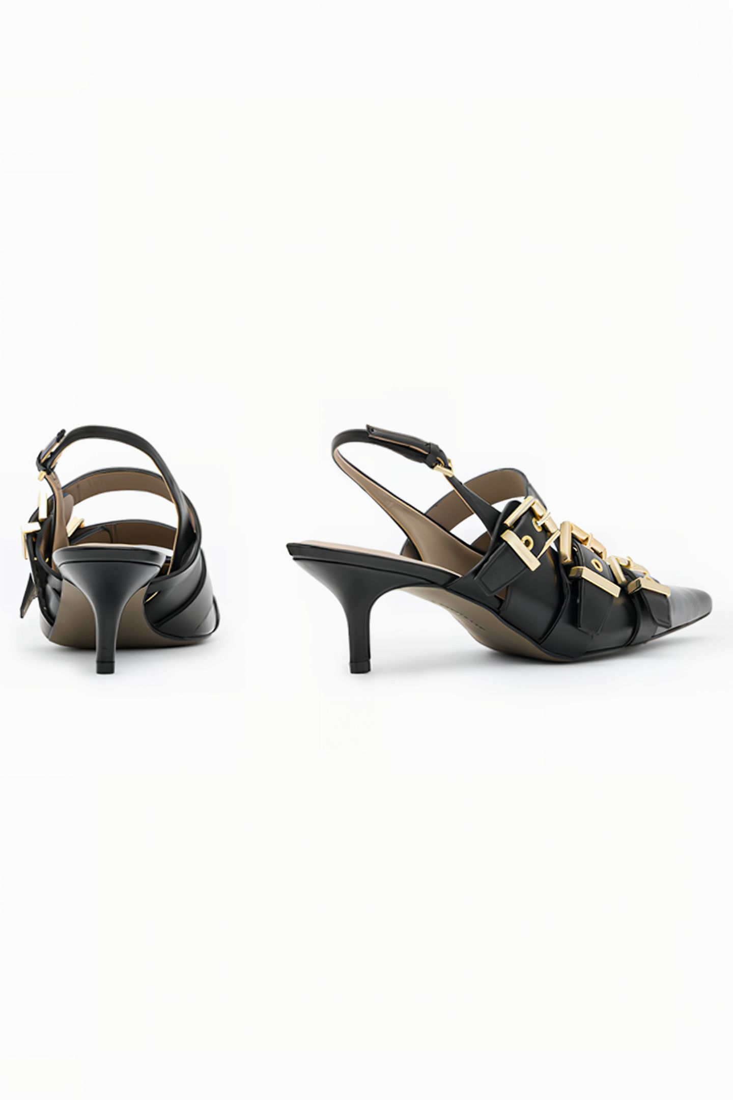 GRACE BUCKLE HEEL BLACK 5