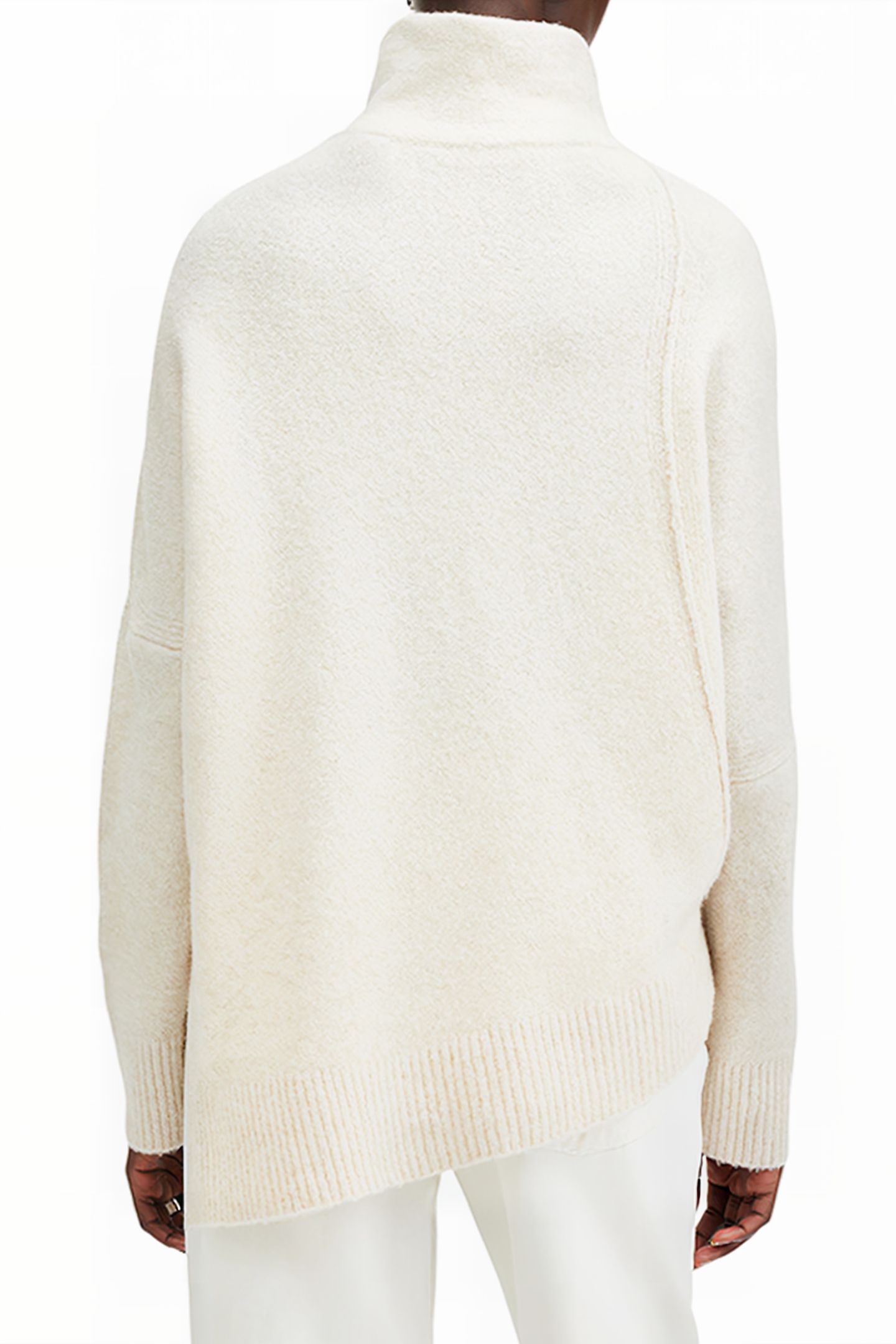 LOCK ROLL NECK CHALK WHITE 2