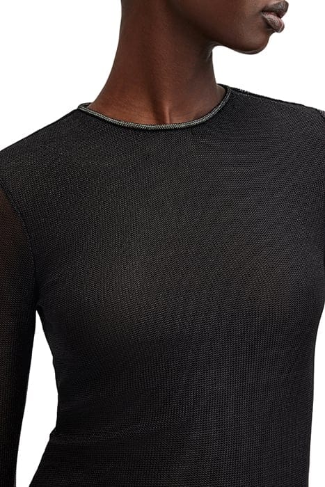 NORA SPARKLE TOP BLACK SHIMMER 6