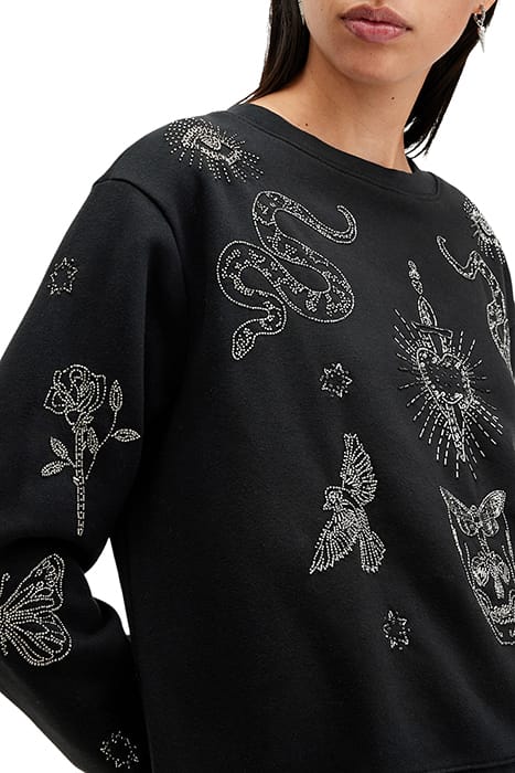 PIPPA HEX SWEAT BLACK 6