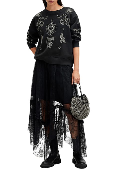 PIPPA HEX SWEAT BLACK 5
