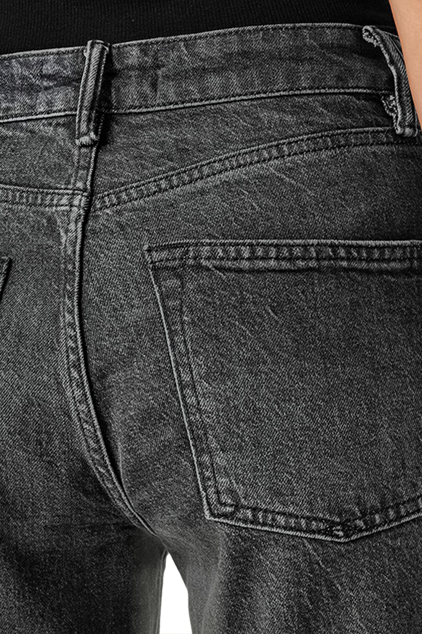 IDA CROPPED EMB JEAN BLACK 9