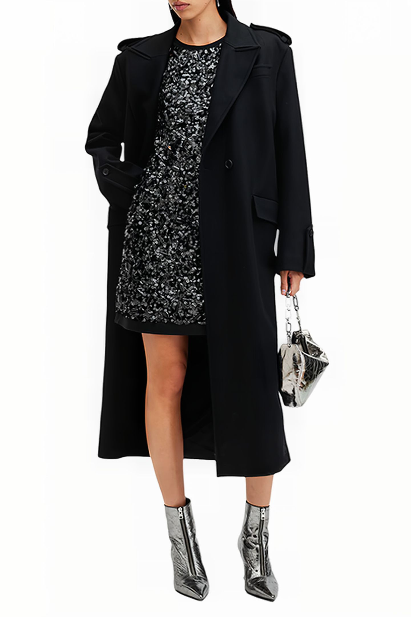 ILIA EMB DRESS BLACK 5