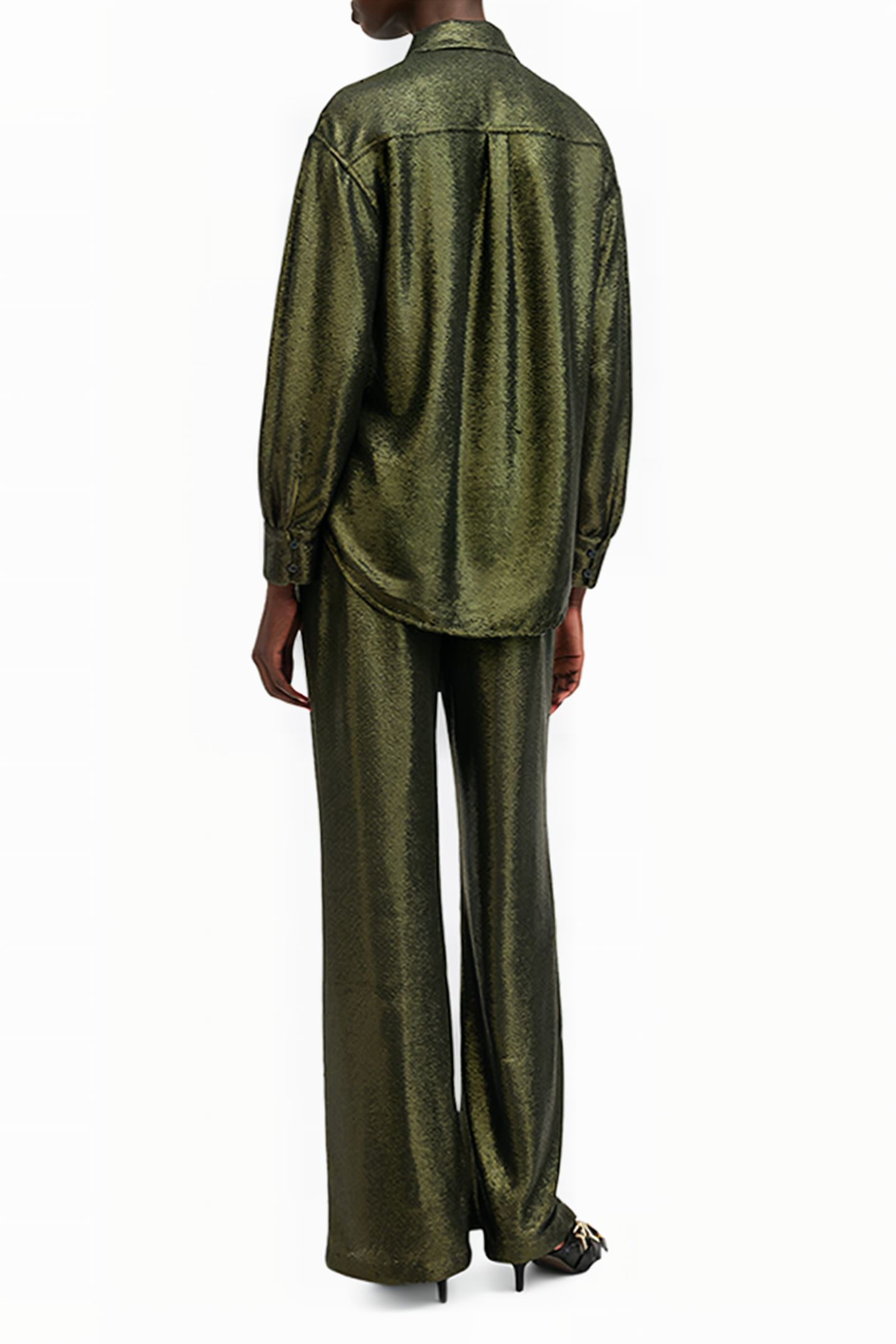 CHARLI SEQ TROUSER OLIVE GREEN 4