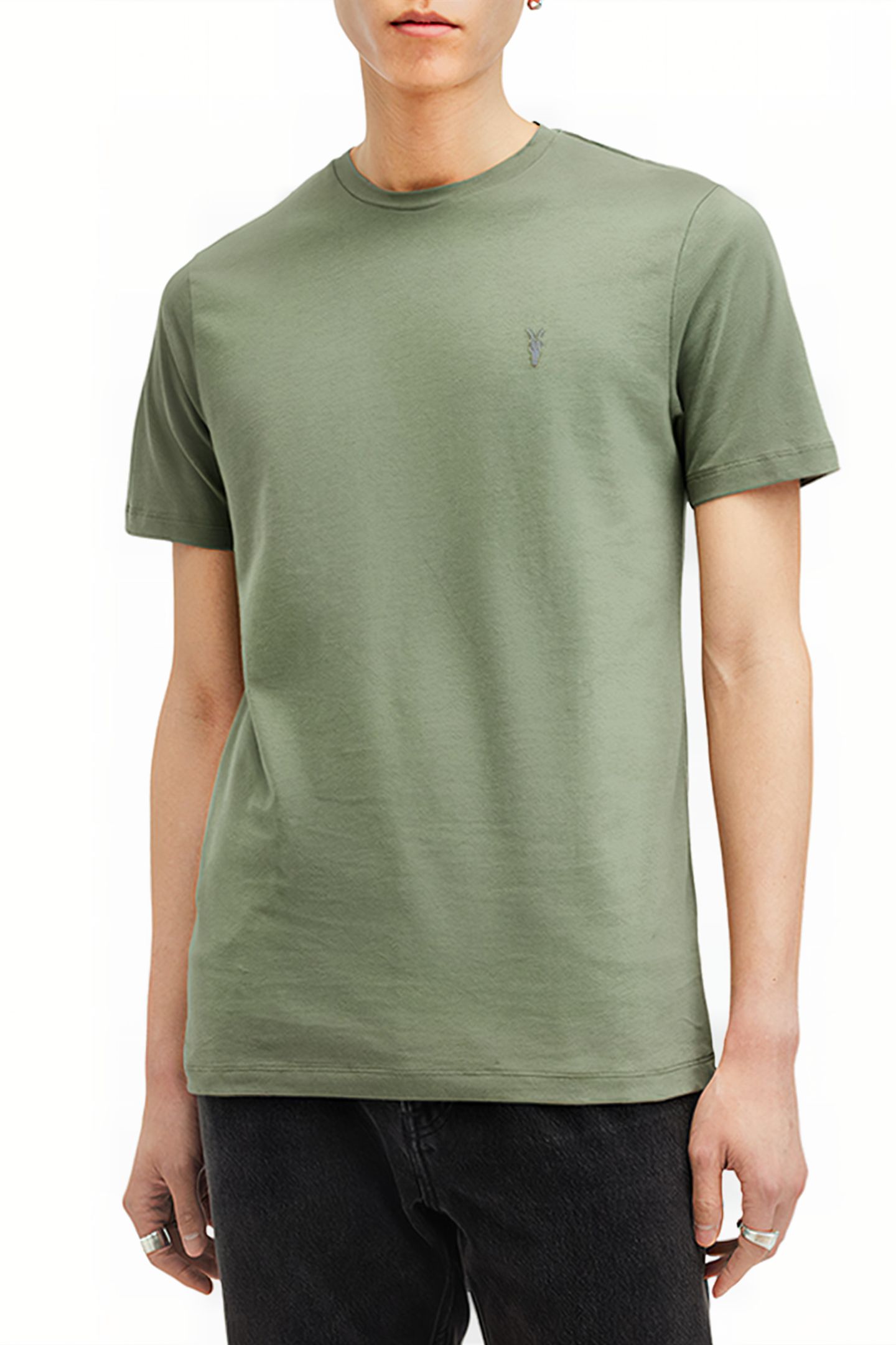 BRACE SS CREW FLEUR GREEN 1