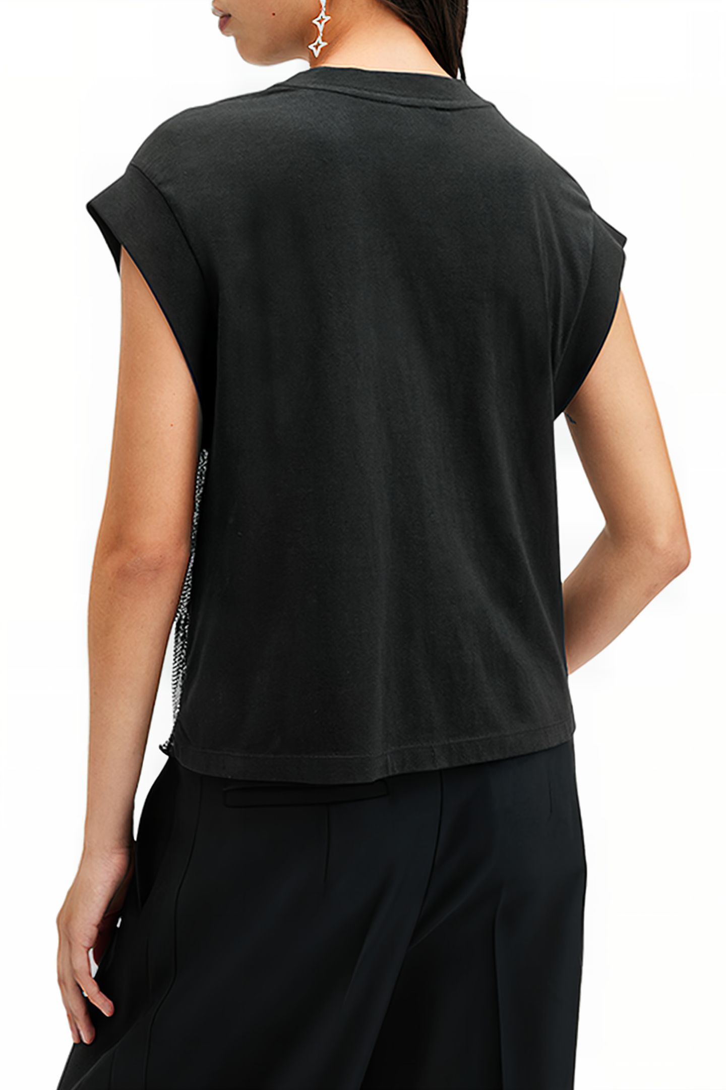 SHANE CHAIN TOP BLACK 2