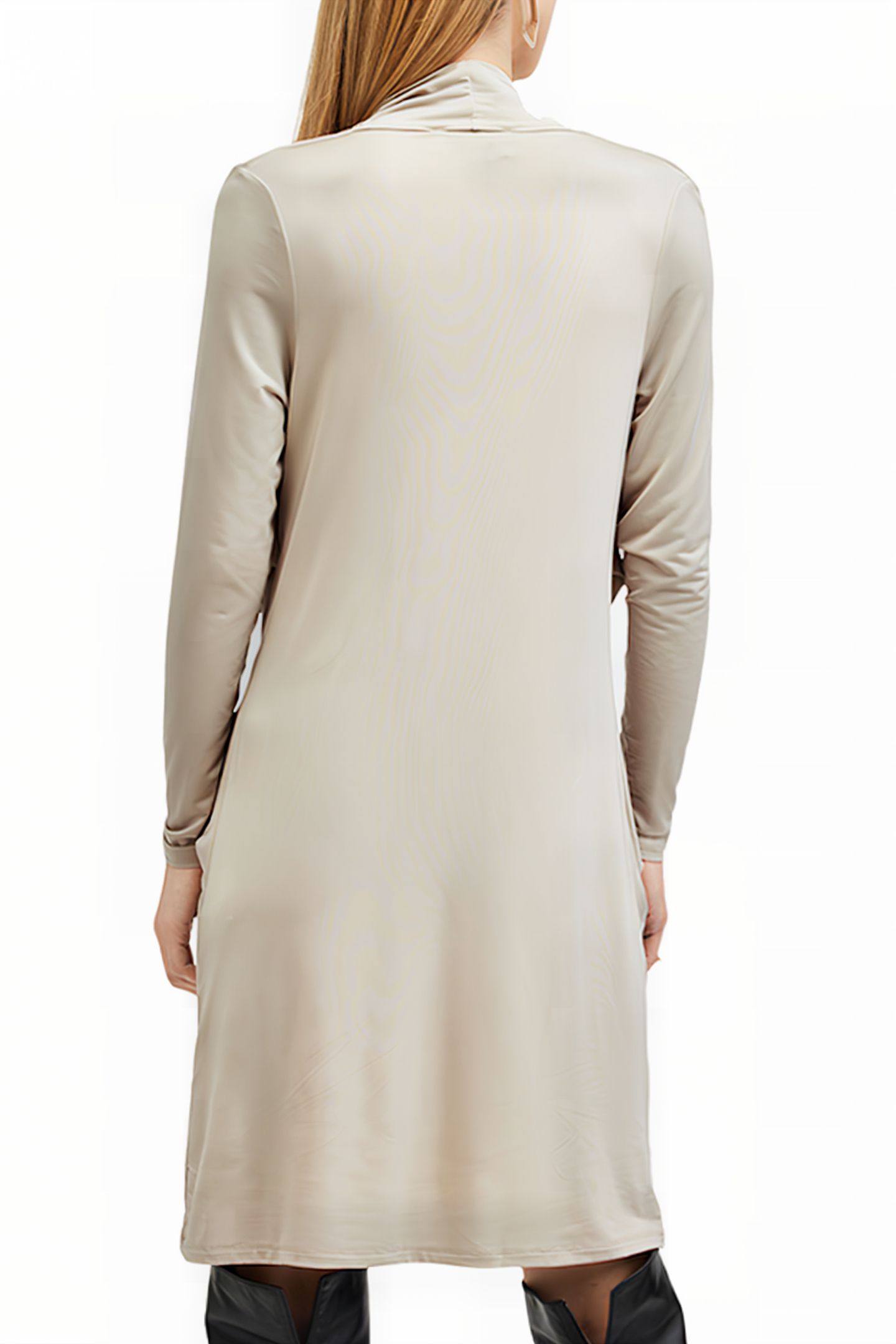 AMEI DRESS ECRU BEIGE 2