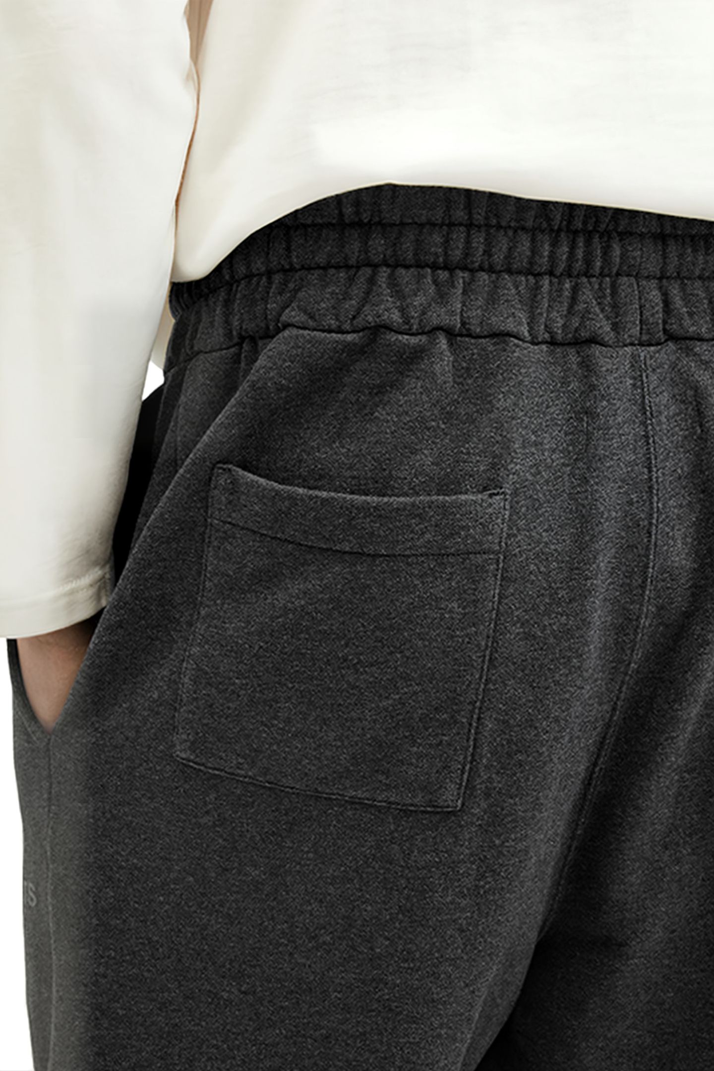 UNDRGRND SWEATPANT GRVSTONE GREY MARL 8