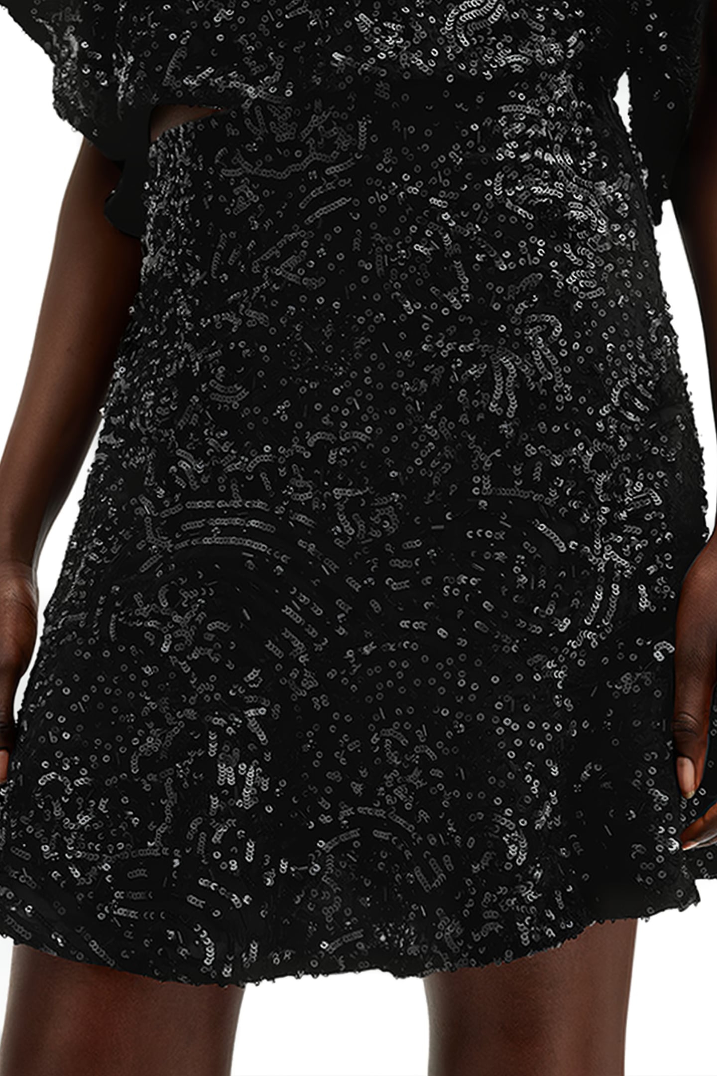 IVY EMB SKIRT BLACK 8
