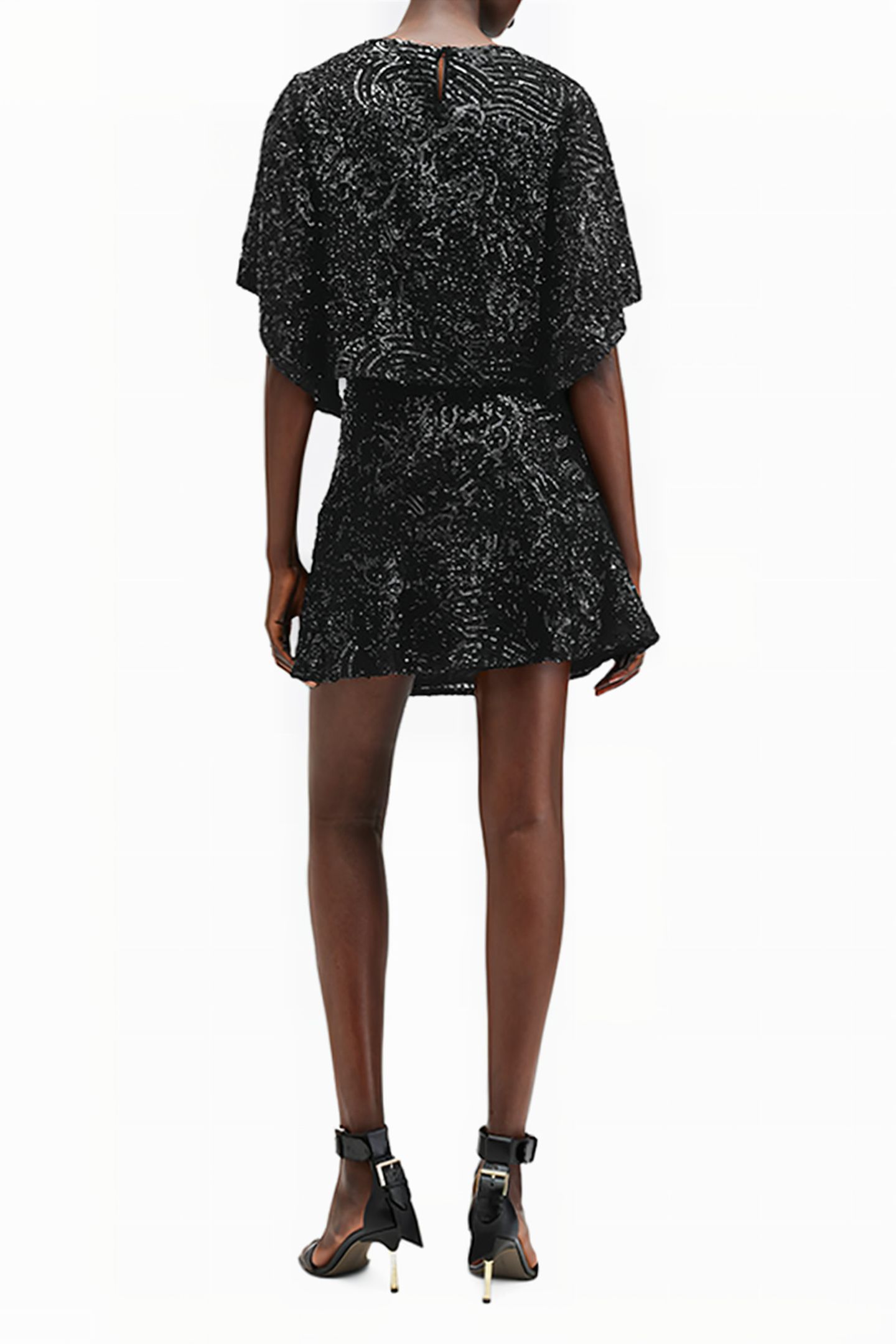 IVY EMB SKIRT BLACK 4