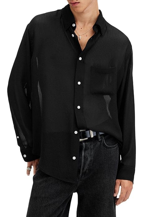 ANDO LS SHIRT JET BLACK 1
