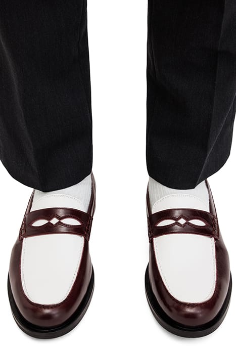HARMON LOAFER WINEHOUS RED/WHITE 2