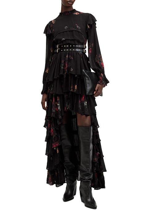 CAVARLY LS MAXI DRES MORTEM BLACK 3