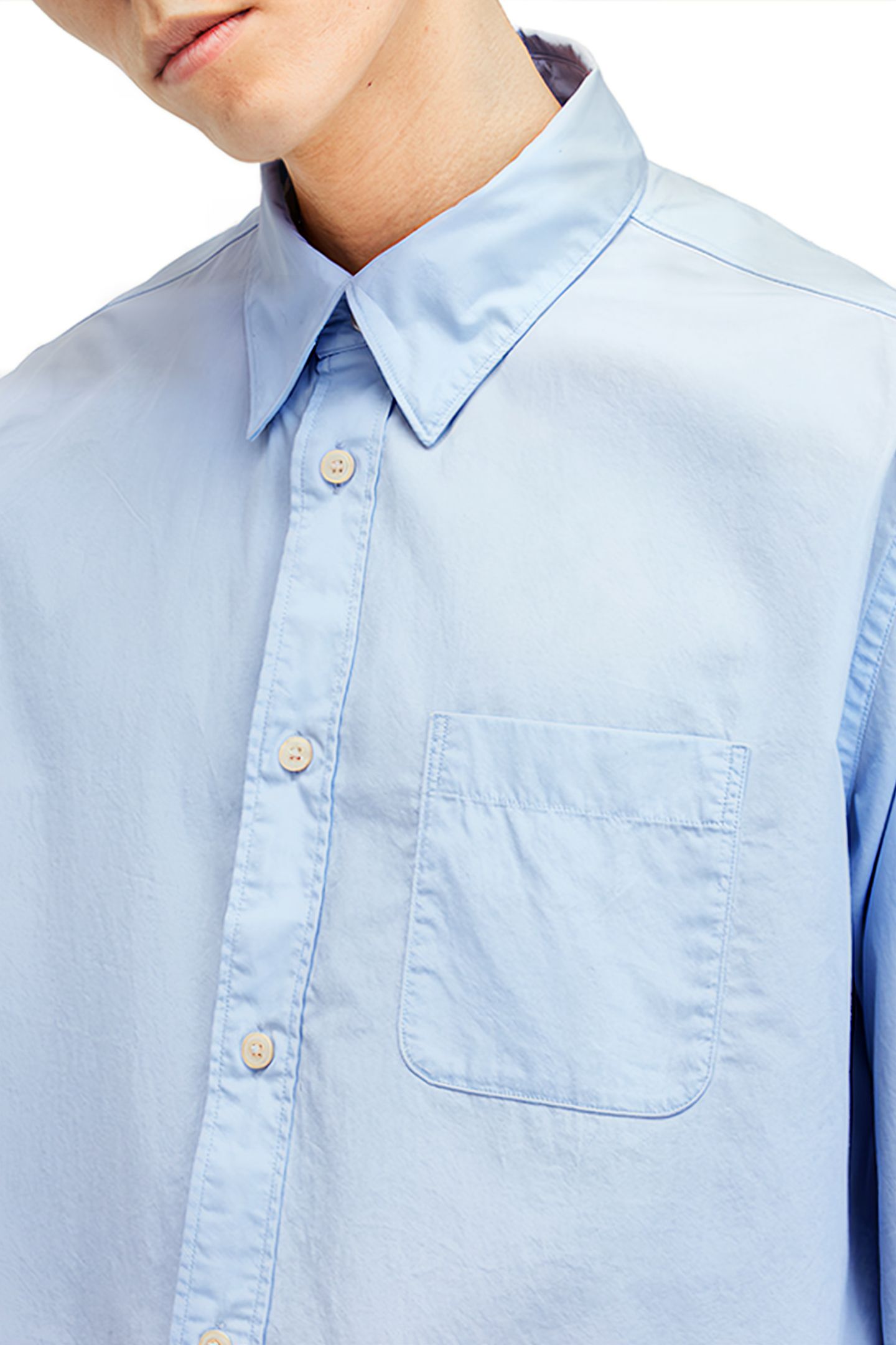 SUTTA LS SHIRT BETHEL BLUE 8