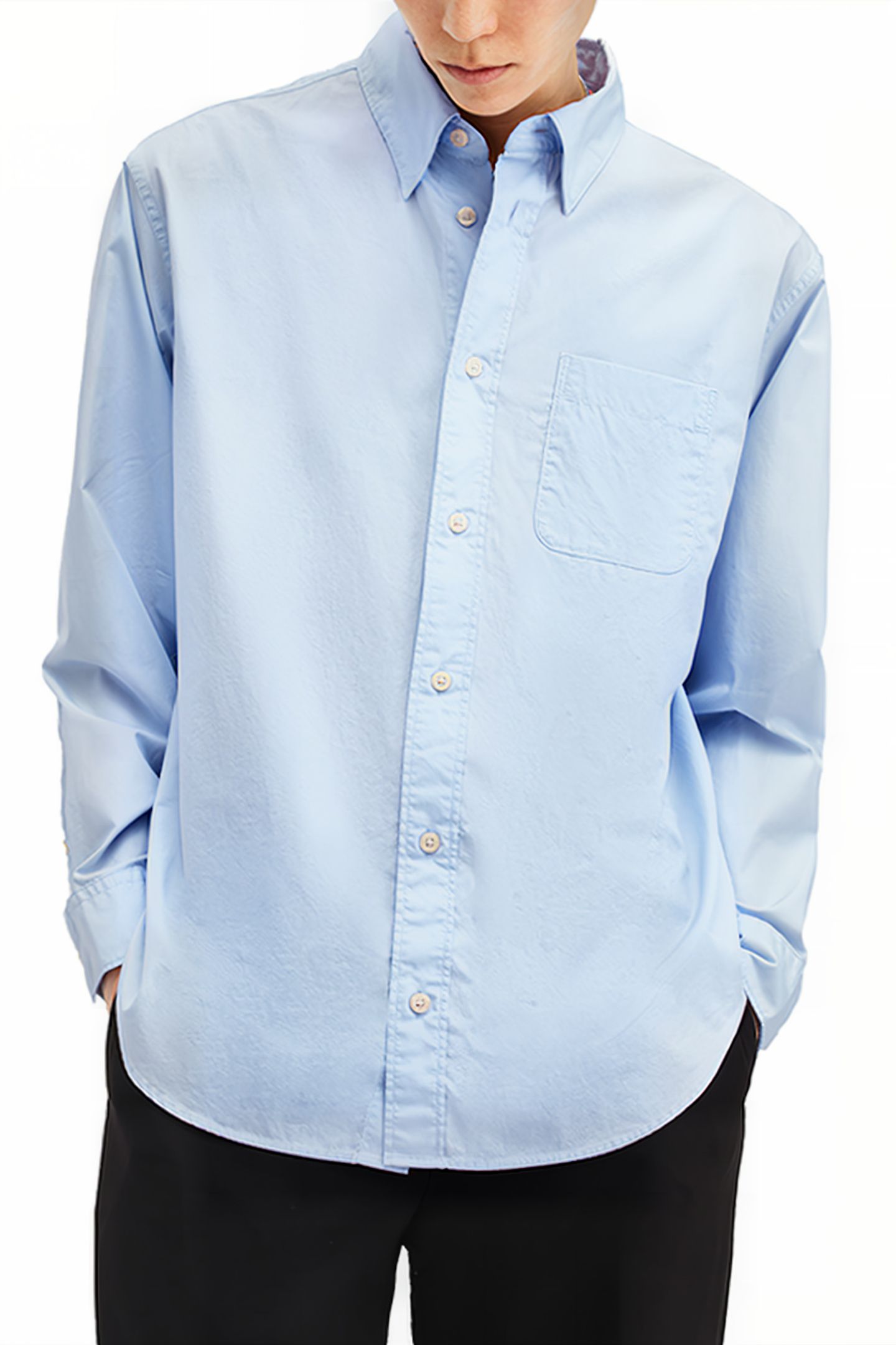SUTTA LS SHIRT BETHEL BLUE 6