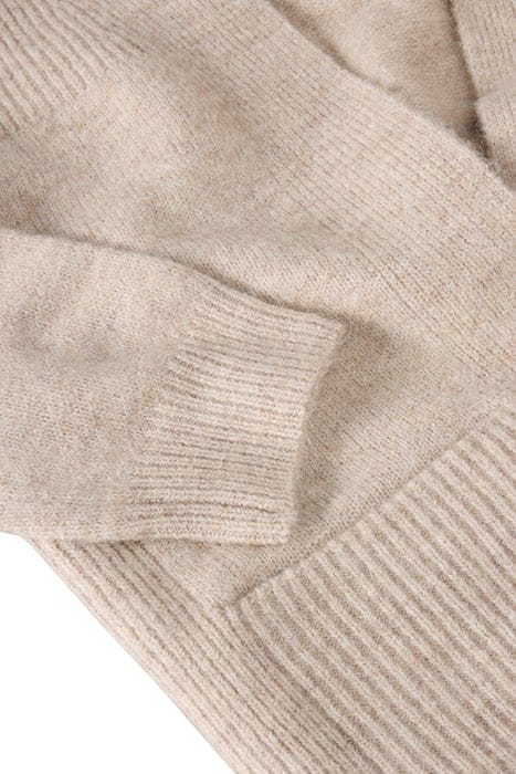 ERIN LONGLINE CARDI LIGHT NATURAL 6