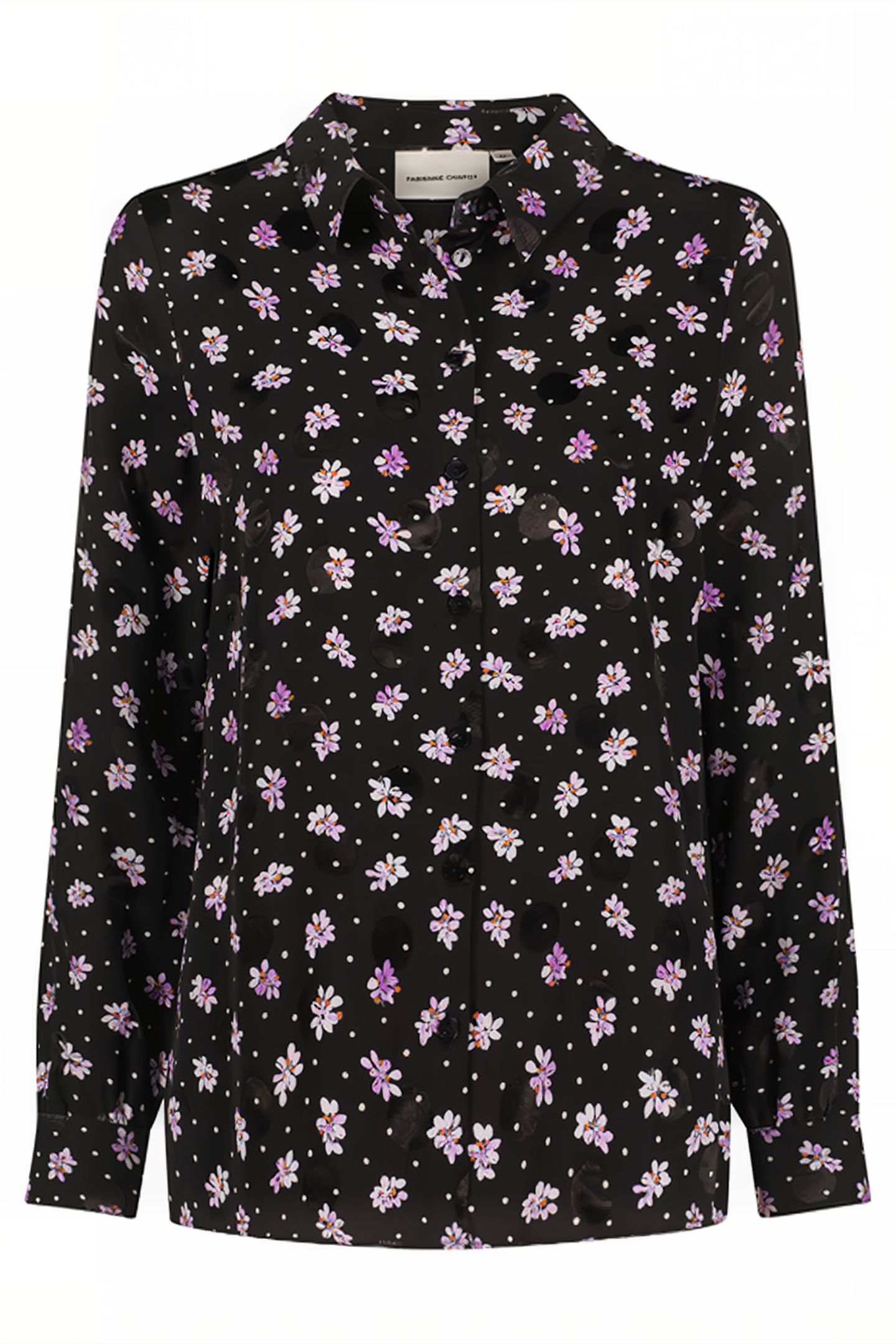 LOT BLOUSE BLACK/GRAPE 4